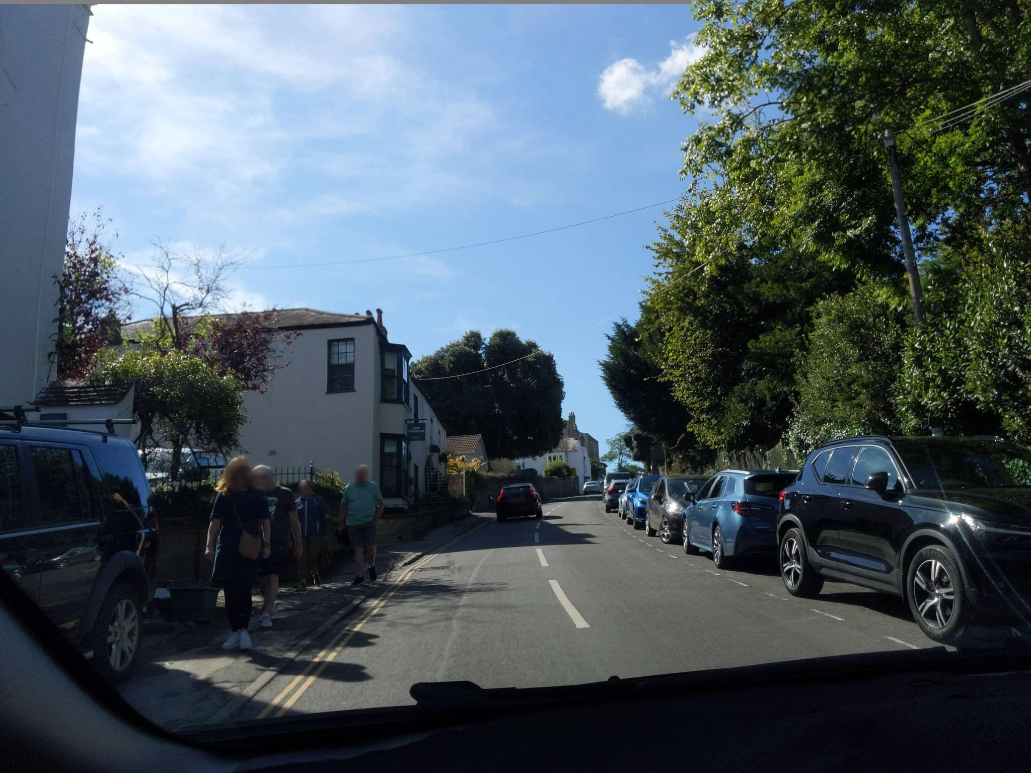 Street view near Lyme Townhouse, Lyme Regis — © WaggyDog (CC BY-SA · Mapillary)