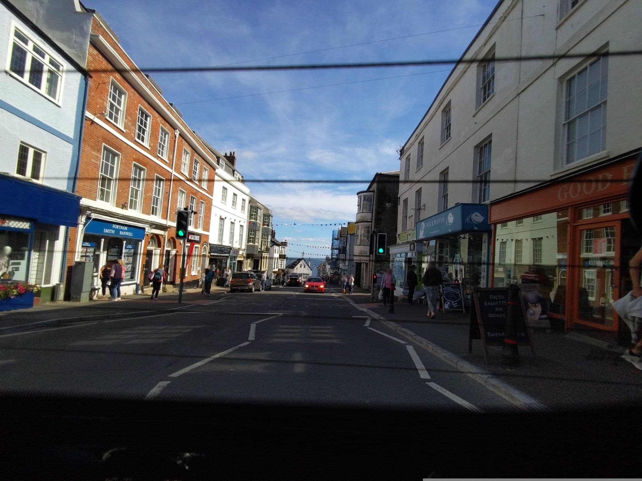Street view near Lyme Regis Apartment with Panoramic Sea Views - Entire Place, Lyme Regis — © WaggyDog (CC BY-SA · Mapillary)