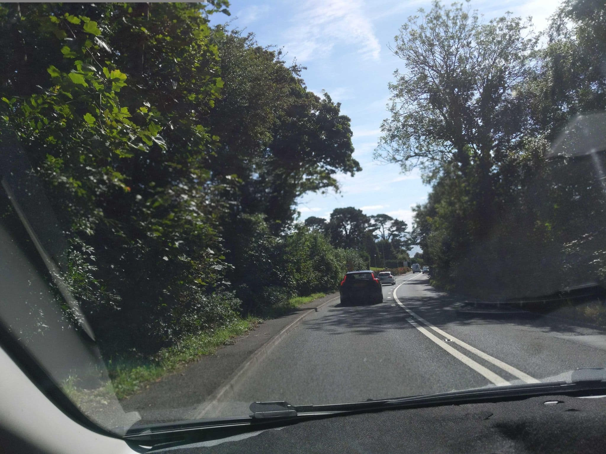 Street view near Conifers, Lyme Regis — © WaggyDog (CC BY-SA · Mapillary)