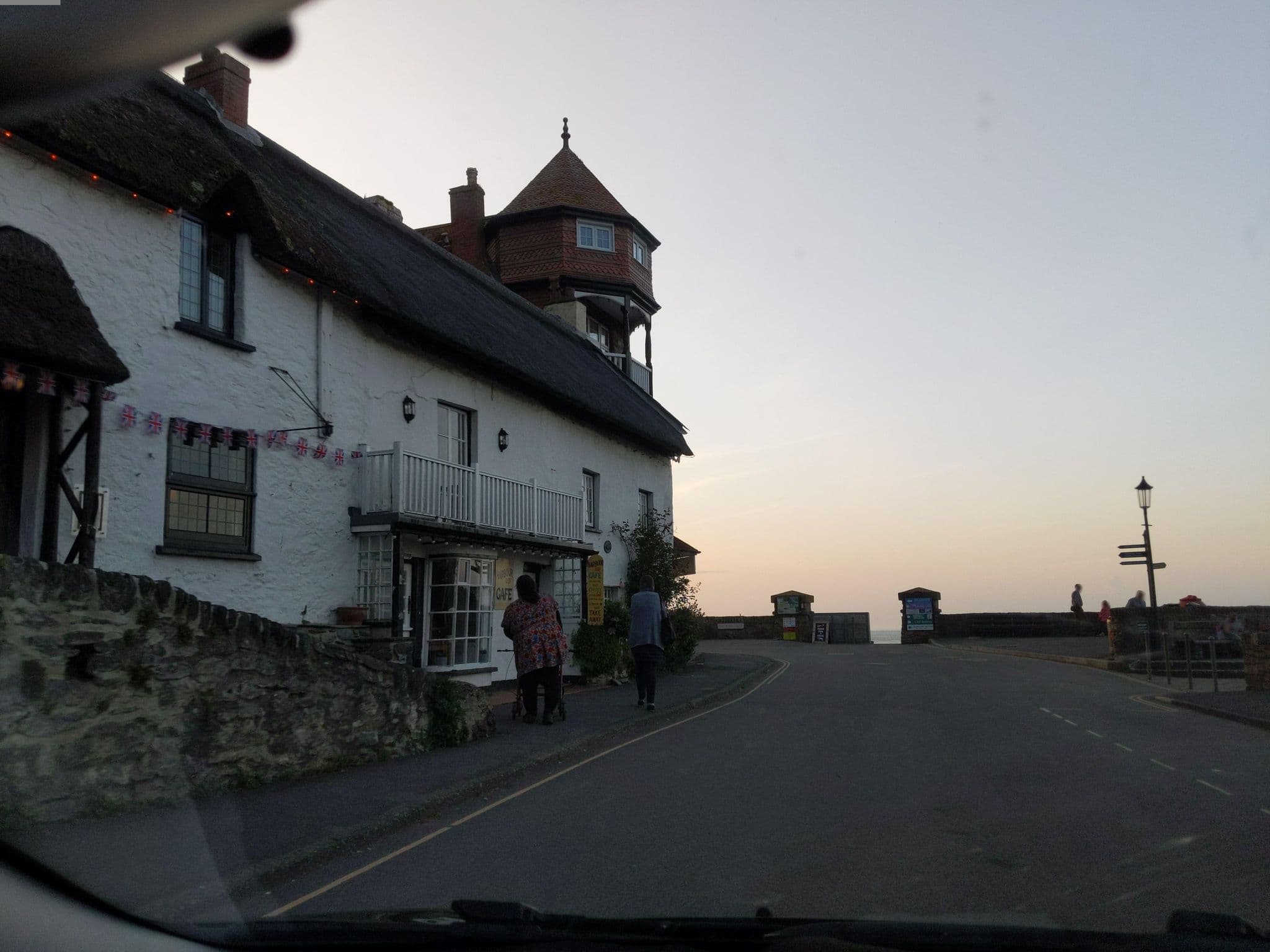 Street view near The Rising Sun, Lynton — © WaggyDog (CC BY-SA · Mapillary)