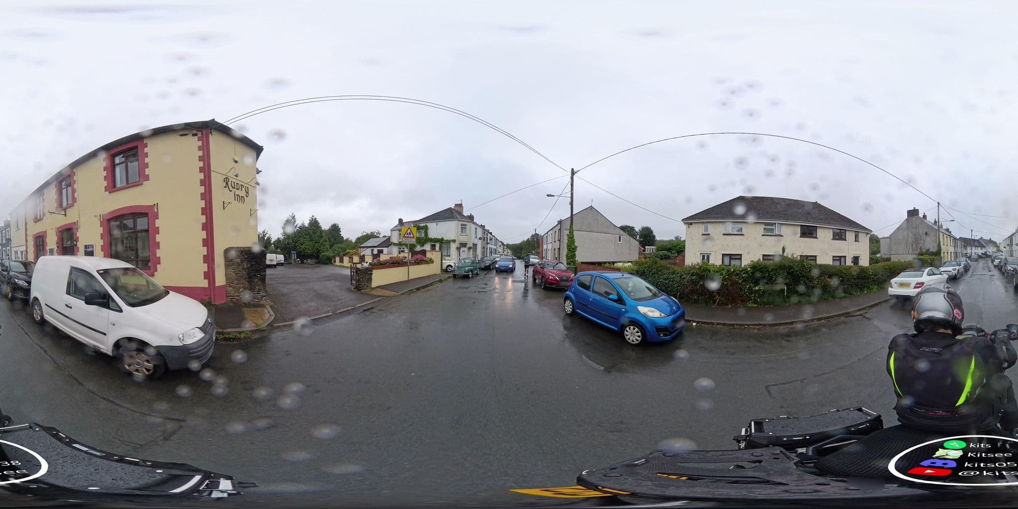 Street view near Rudry Inn, Bedwas — © kits (CC BY-SA · Mapillary)