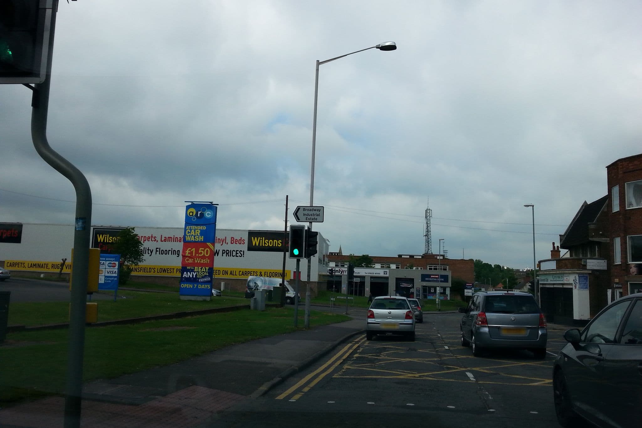 Street view near The Kings Arms, Mansfield — © adam2 (CC BY-SA · Mapillary)