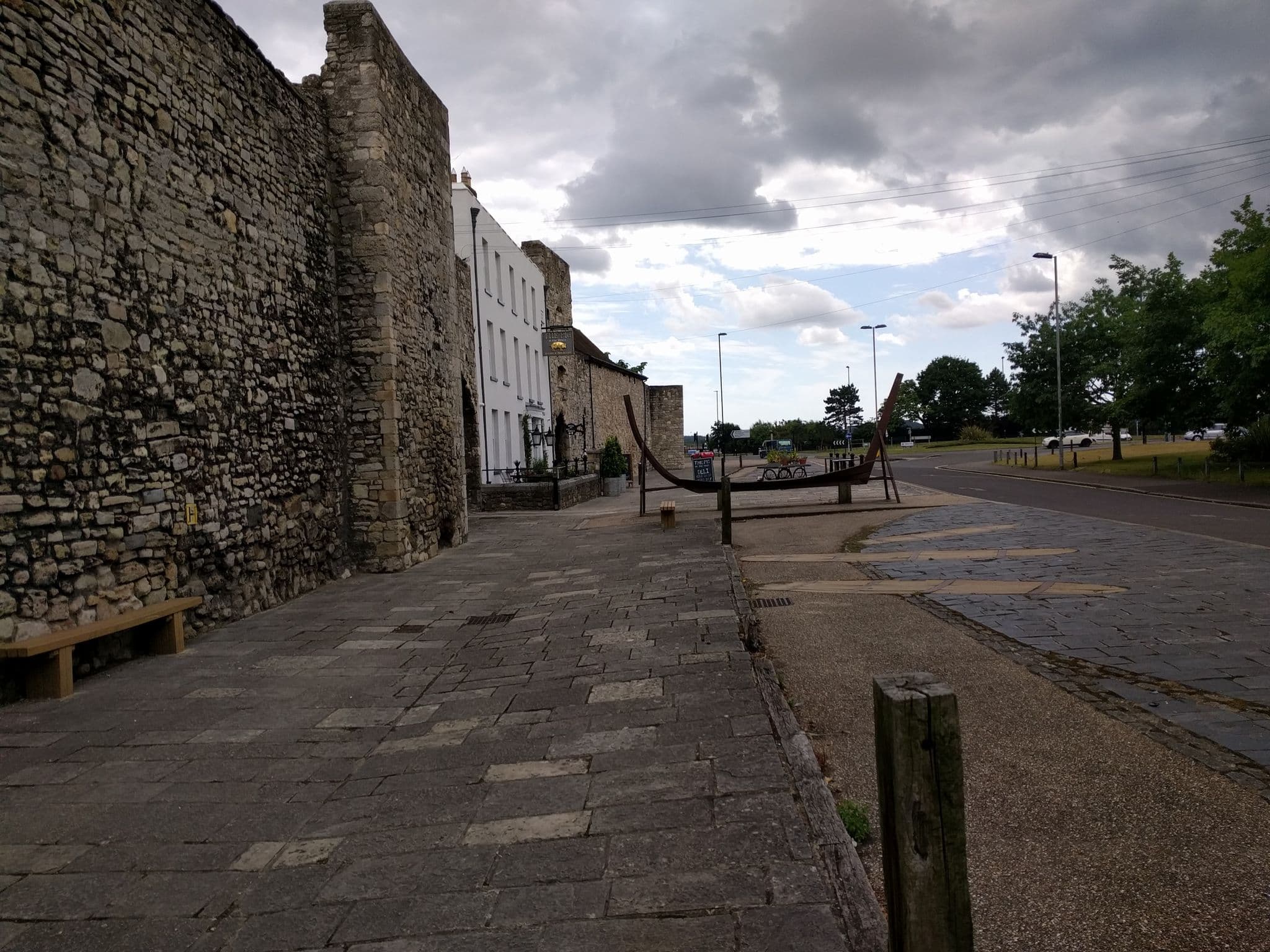 Street view near THE PIG-in the wall, Southampton — © ebel (CC BY-SA · Mapillary)