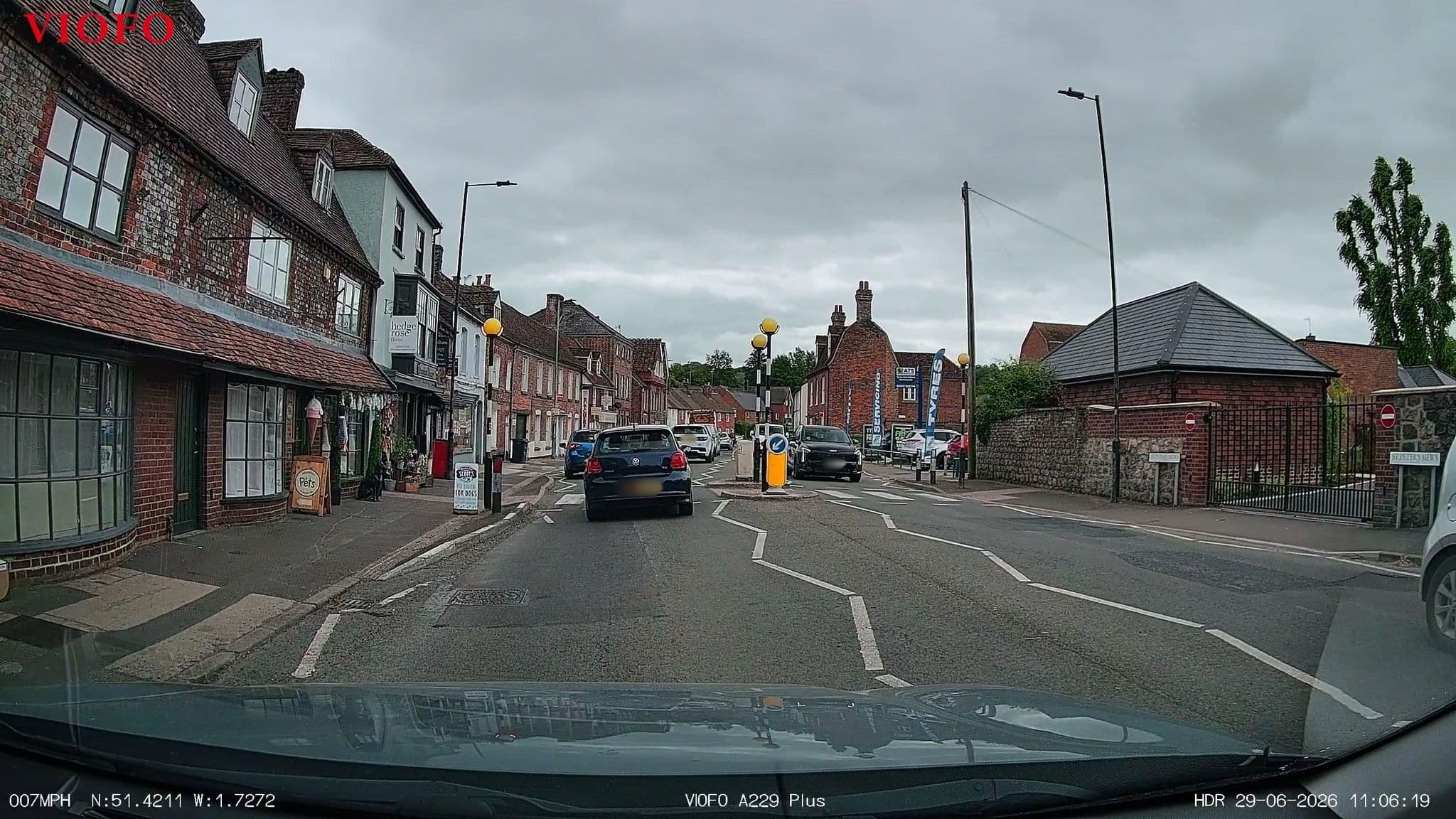 Street view near The Old Haberdashery, Marlborough — © RyanBush (CC BY-SA · Mapillary)