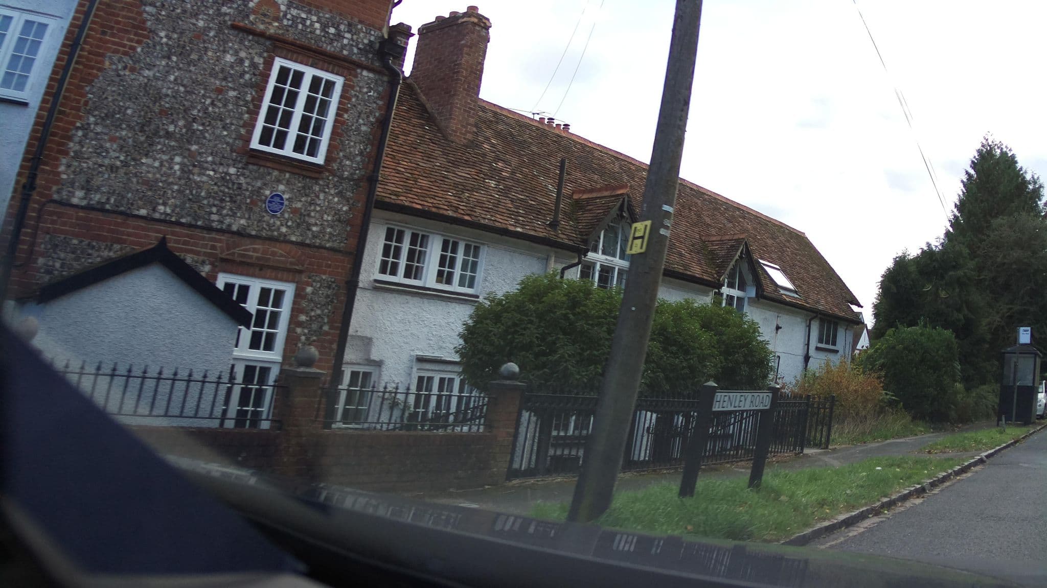 Street view near Higginson House, Marlow — © southglos (CC BY-SA · Mapillary)