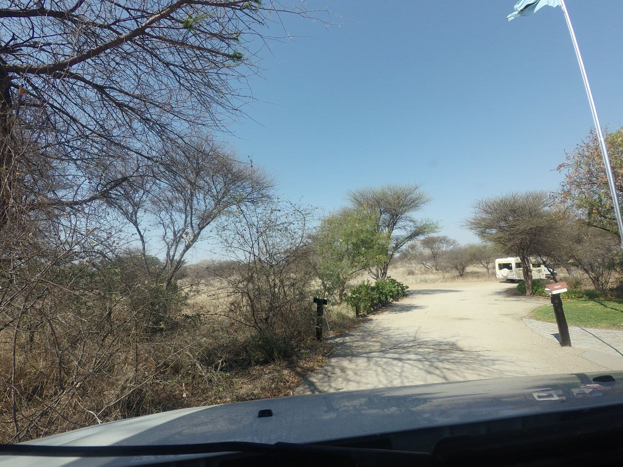 Street view near Woodland's Stop Over, Francistown — © tallguy (CC BY-SA · Mapillary)
