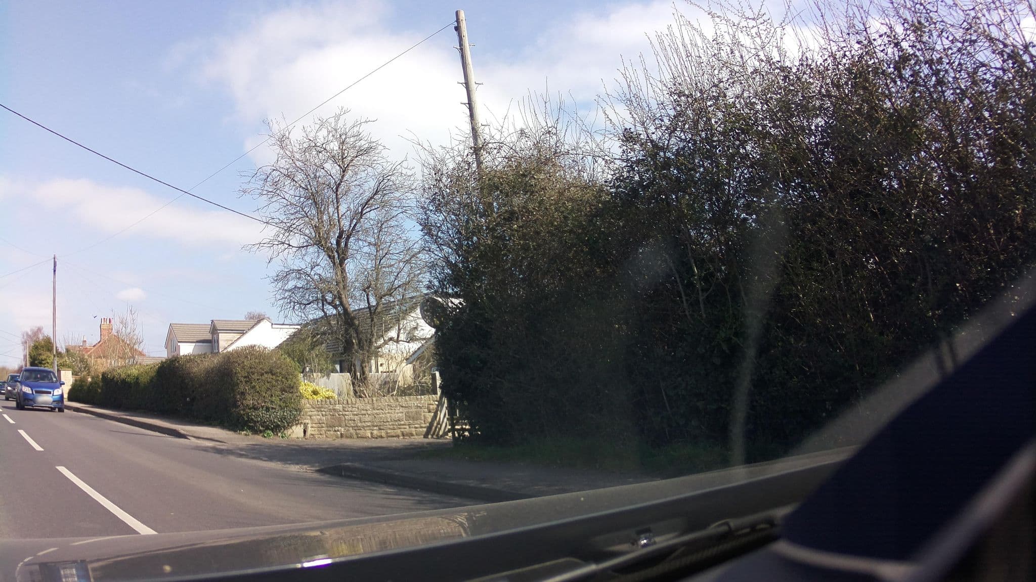 Street view near Whitley Old Garage, Whitley — © southglos (CC BY-SA · Mapillary)