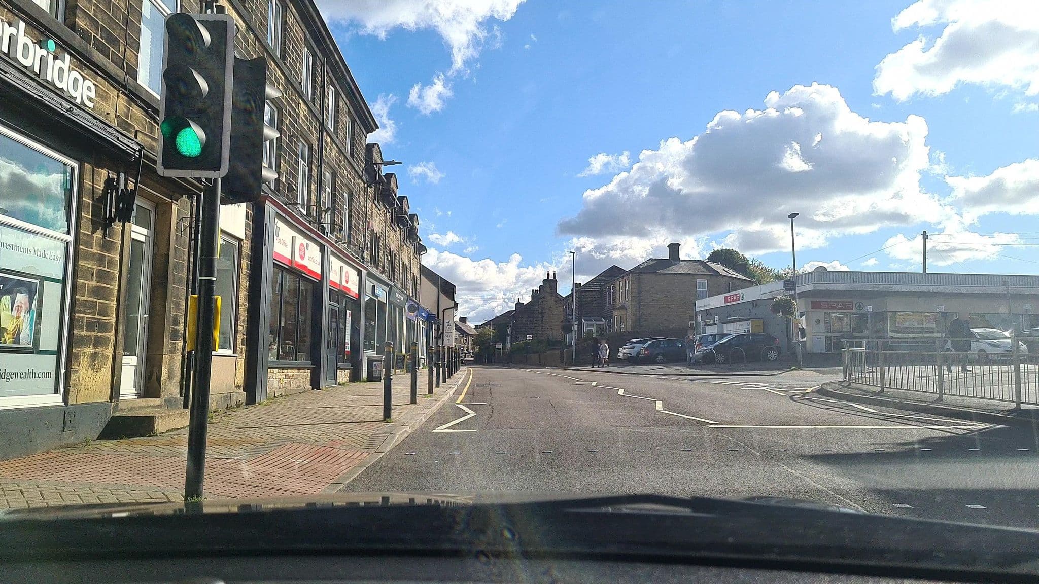Street view near Spread Eagle Hotel, Penistone — © mappo2 (CC BY-SA · Mapillary)
