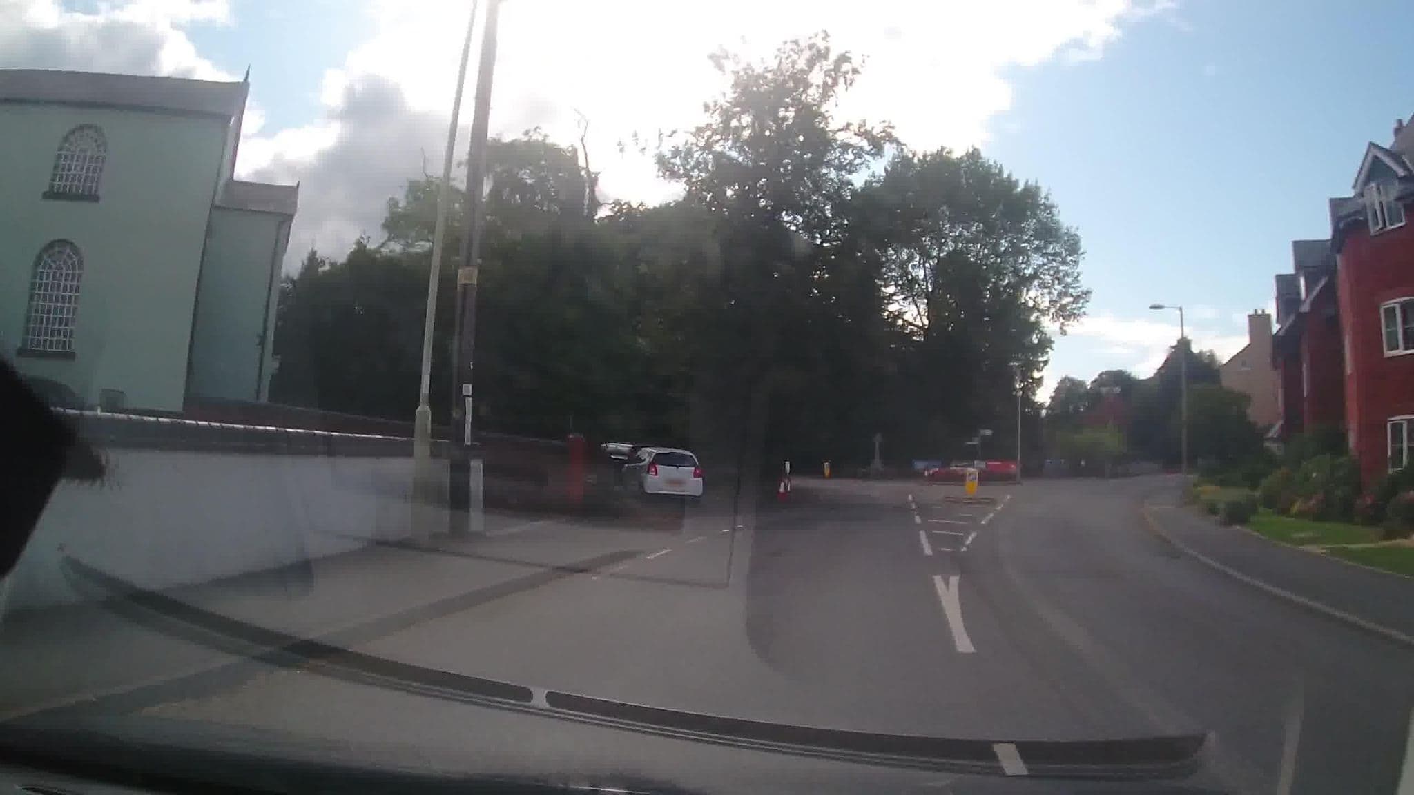 Street view near The Crown & Sceptre Inn, Minsterley — © trigpoint (CC BY-SA · Mapillary)