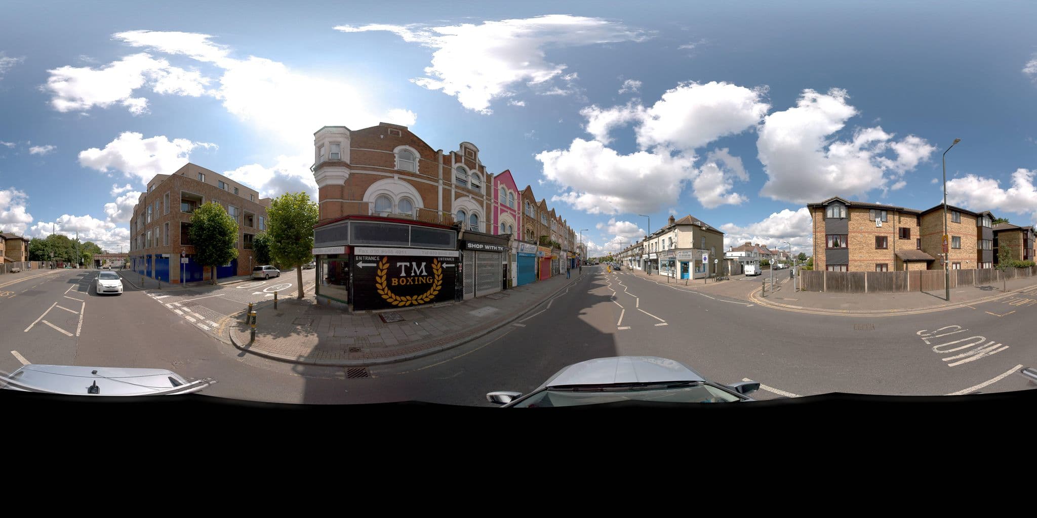 Street view near Jubilee Guest House, Furzedown — © jeffreymartin (CC BY-SA · Mapillary)