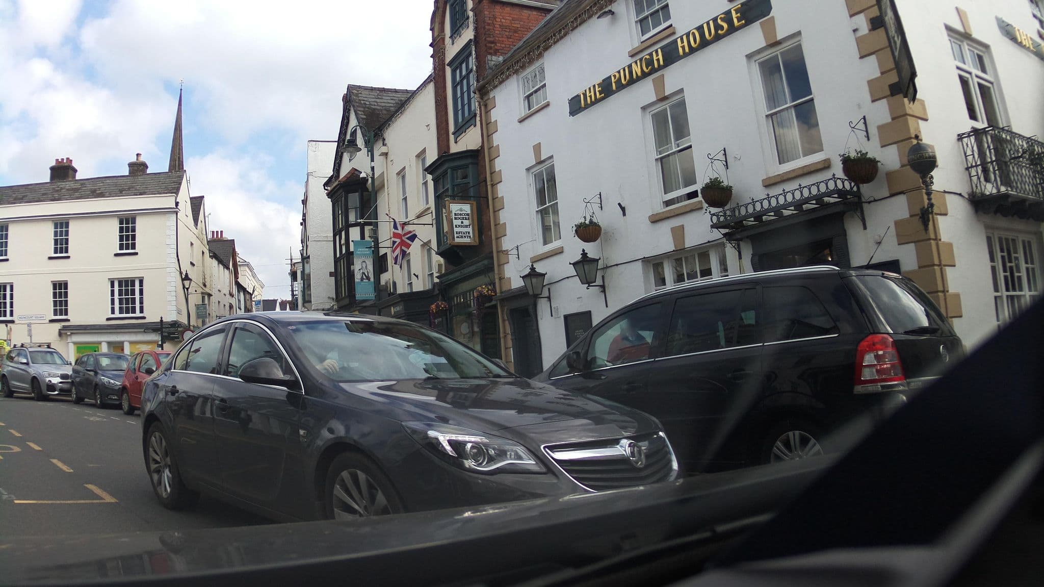 Street view near Punch House, Monmouth — © southglos (CC BY-SA · Mapillary)