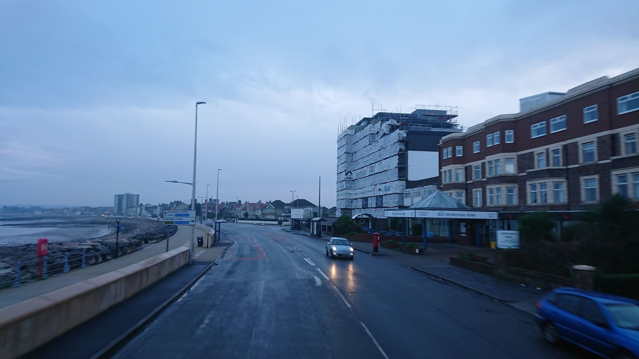Street view near St Winifreds Hotel, Morecambe — © skifans (CC BY-SA · Mapillary)