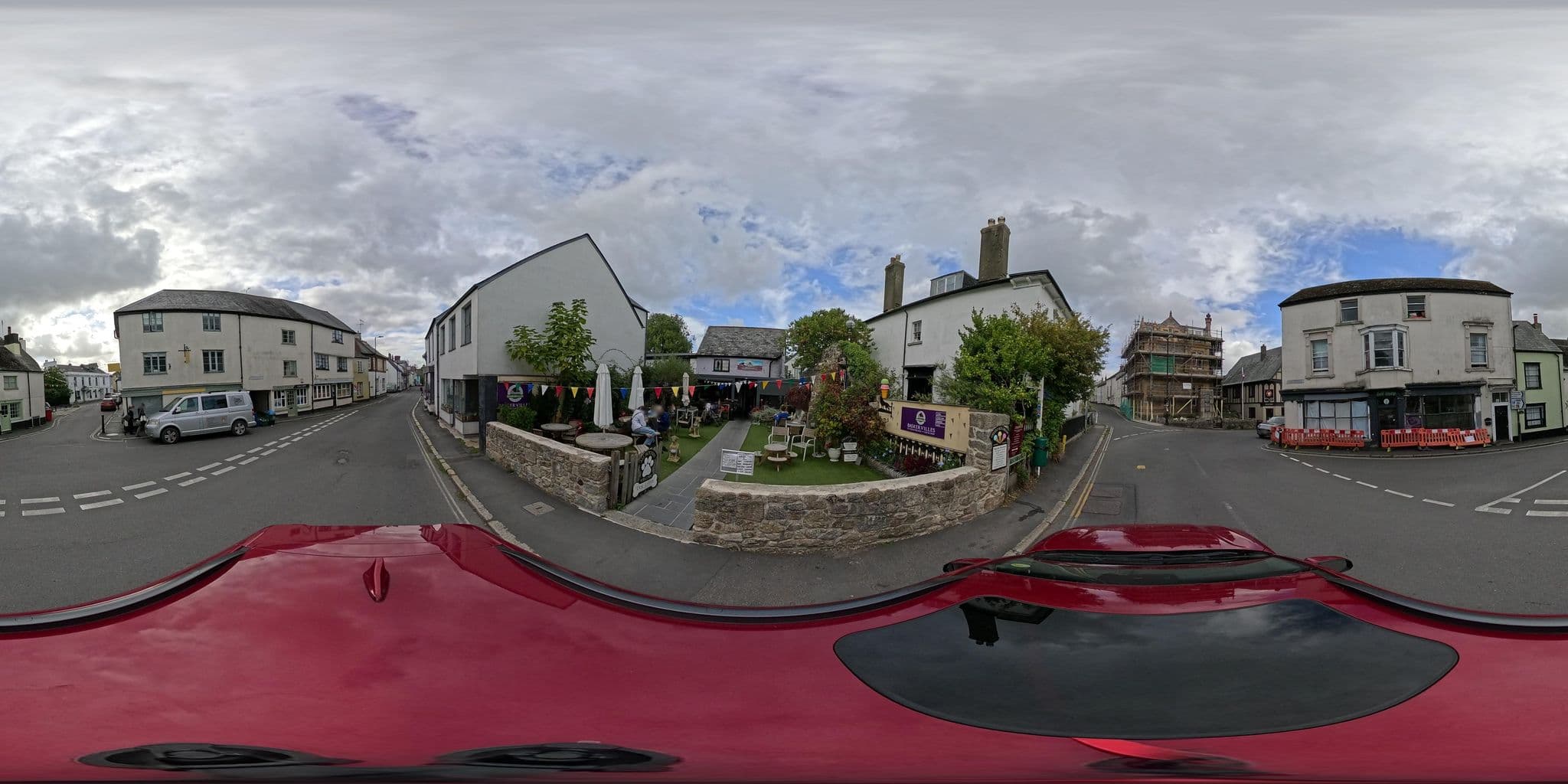 Street view near The Union Inn, Moretonhampstead — © southglos (CC BY-SA · Mapillary)