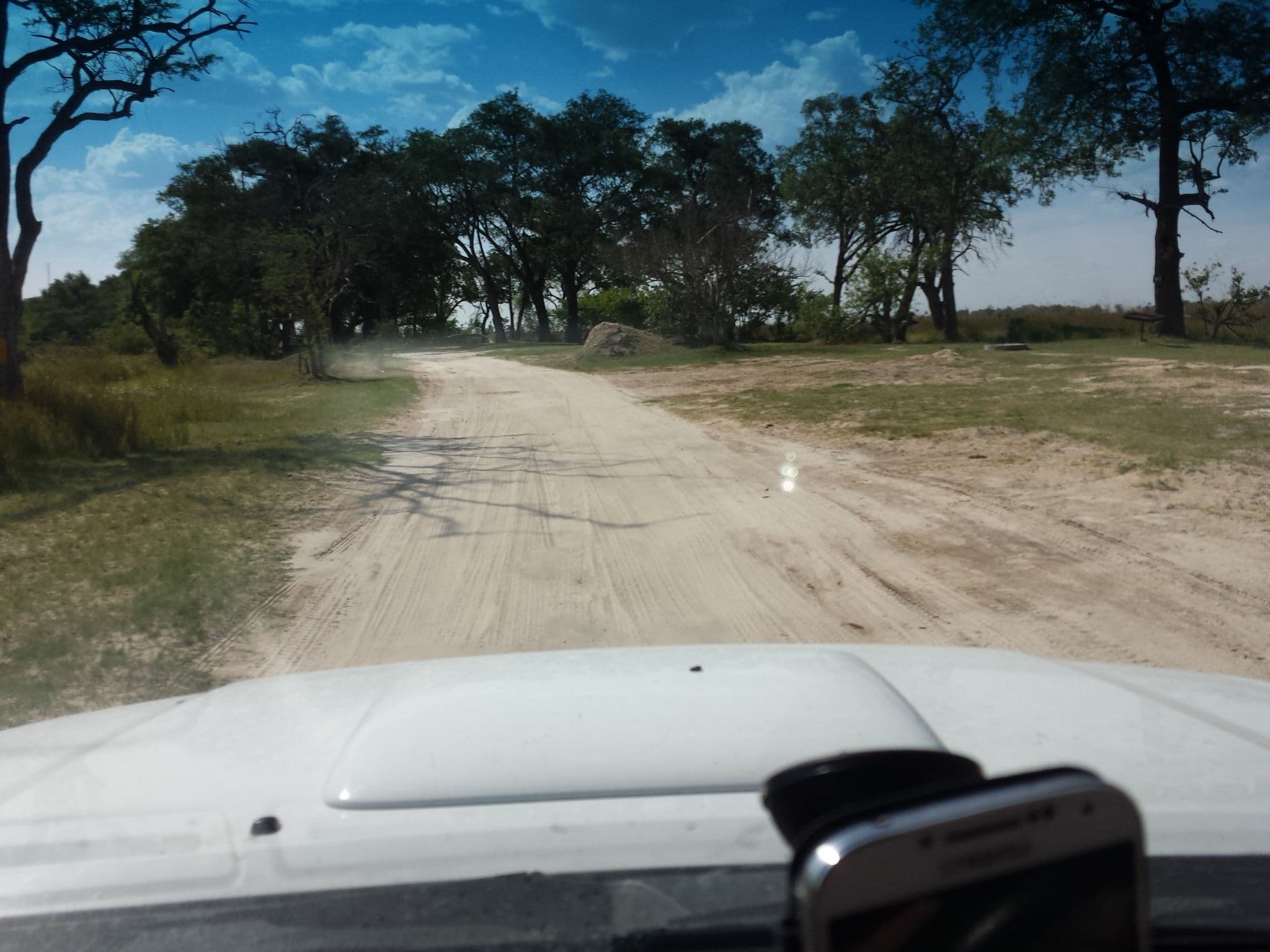 Street view near XA-9, Maun