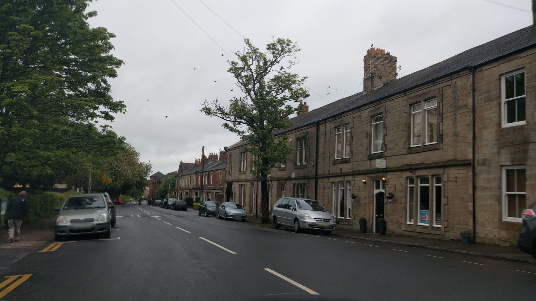 Street view near Corner House., Morpeth — © floatingboater (CC BY-SA · Mapillary)