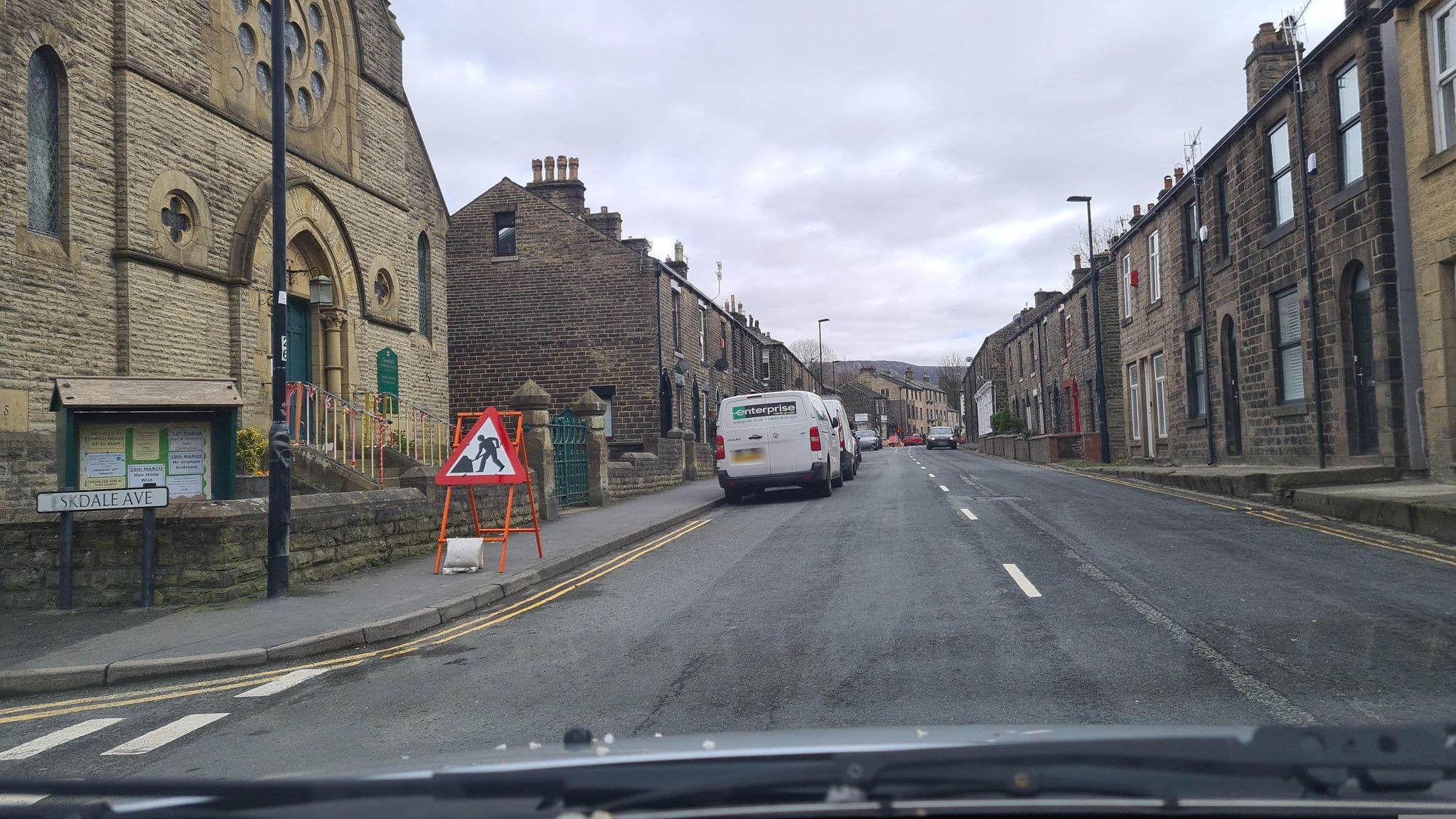 Street view near Dovestone Cottage, Saddleworth — © mappo2 (CC BY-SA · Mapillary)