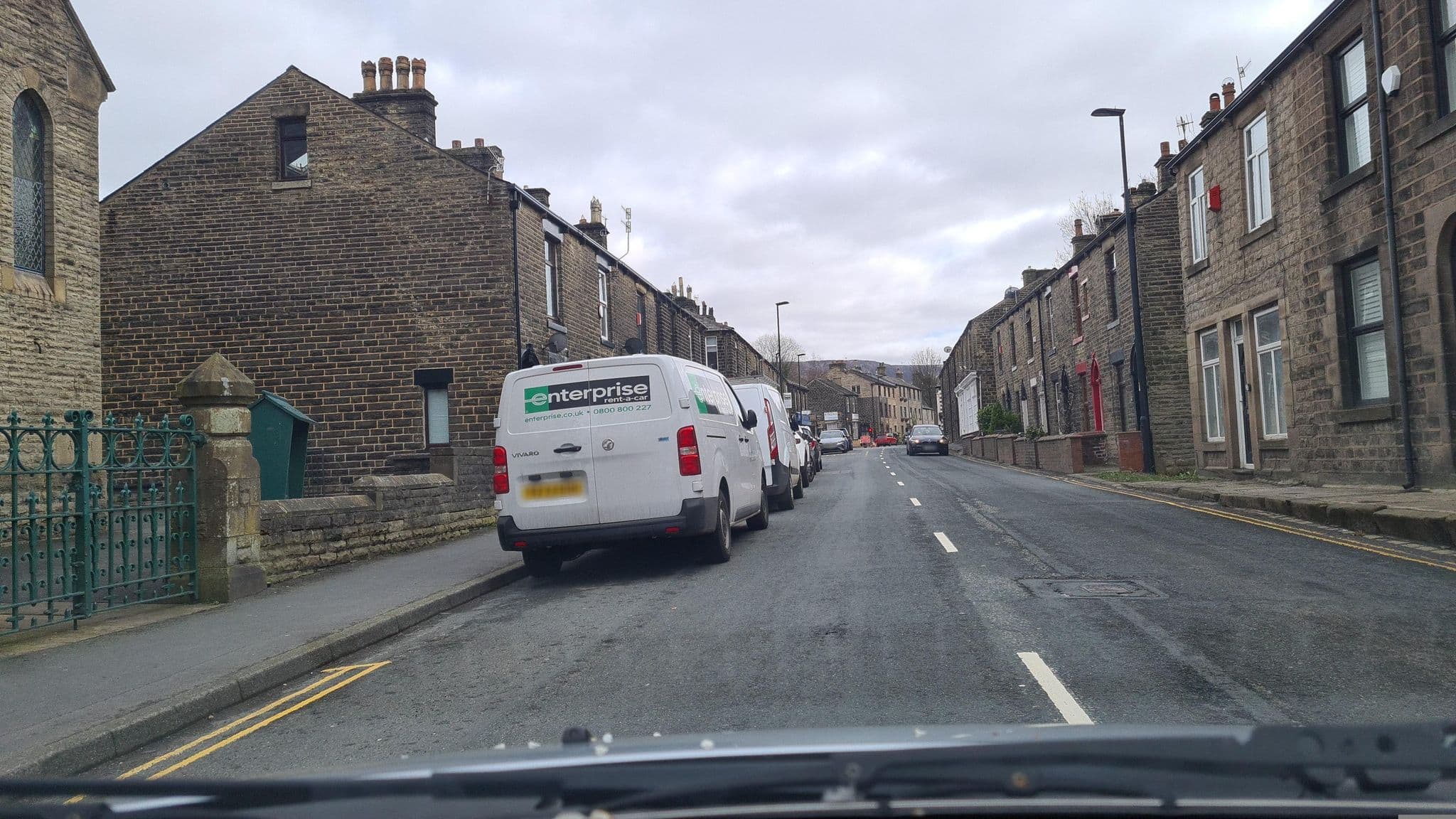 Street view near 4 Isle of Skye Lodge, Saddleworth — © mappo2 (CC BY-SA · Mapillary)