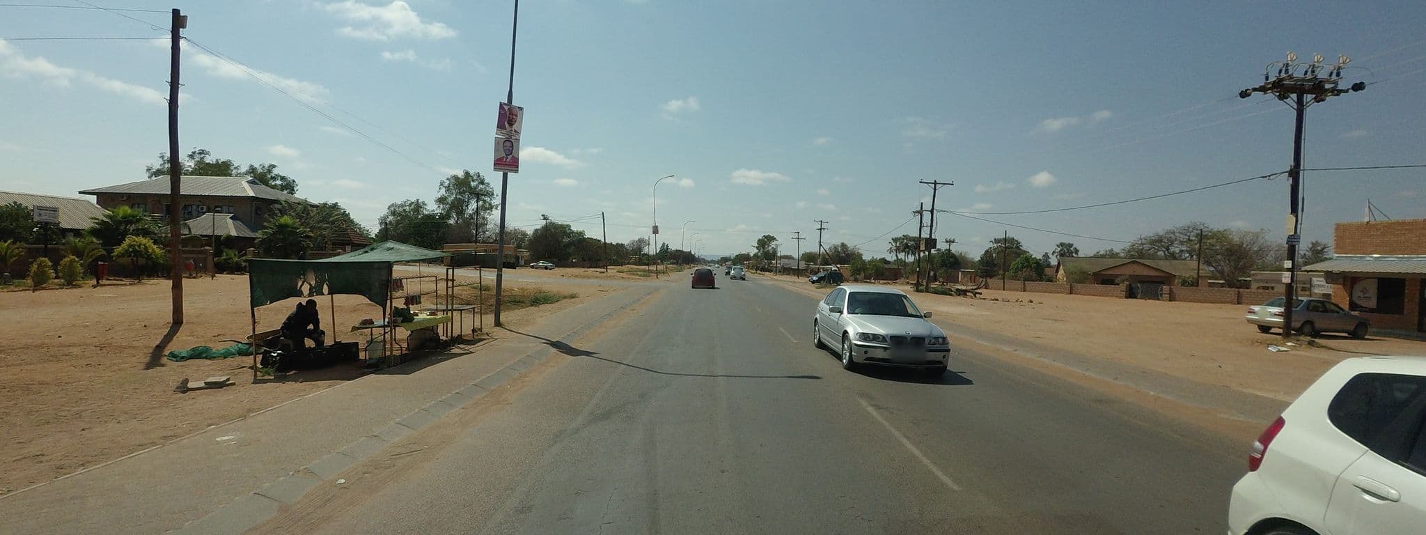 Street view near Tapinda Lodge, Palapye — © tallguy (CC BY-SA · Mapillary)