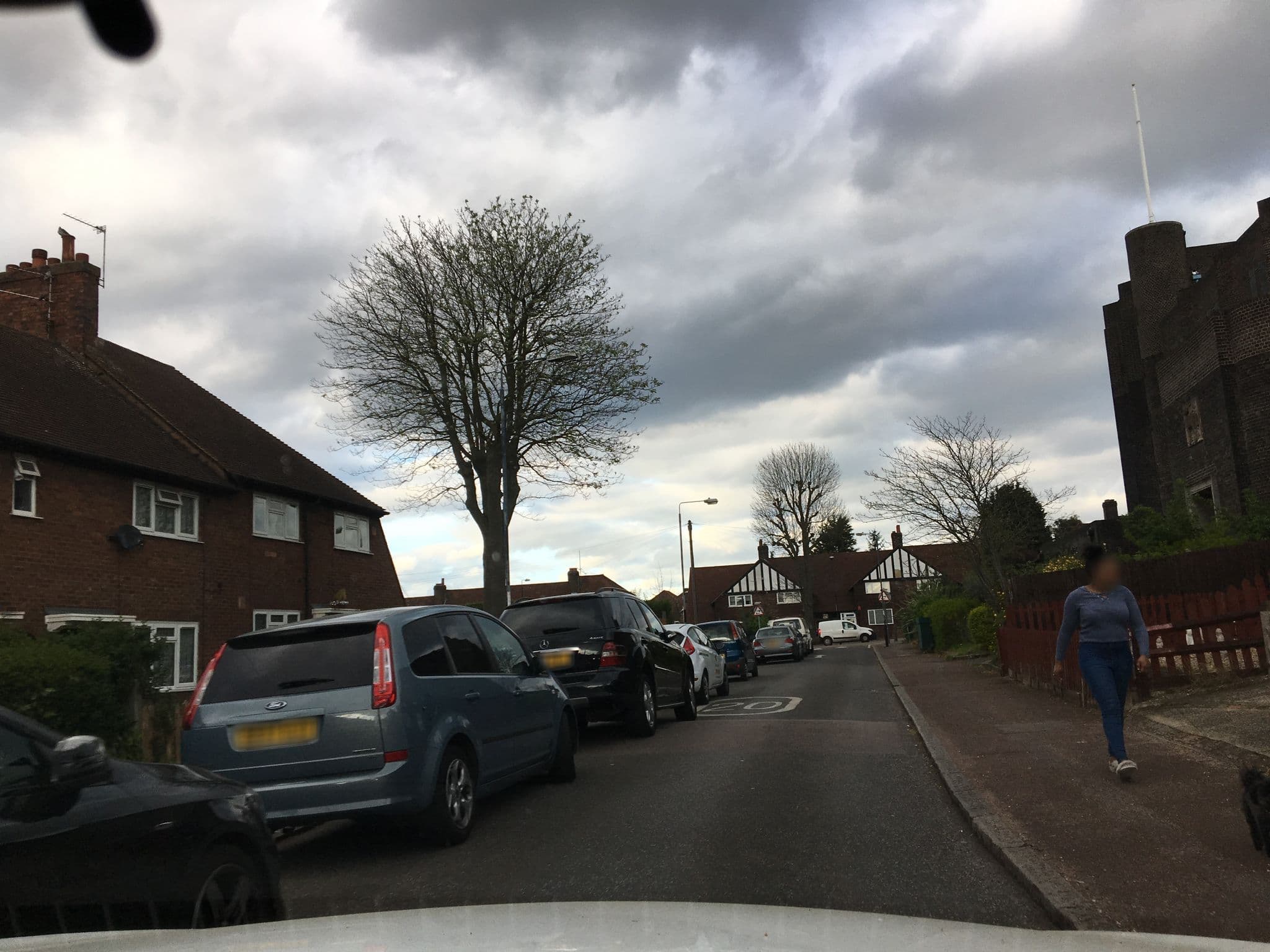 Street view near Guest house in rear garden - One-Bedroom Apartment, Mottingham — © wibbit (CC BY-SA · Mapillary)