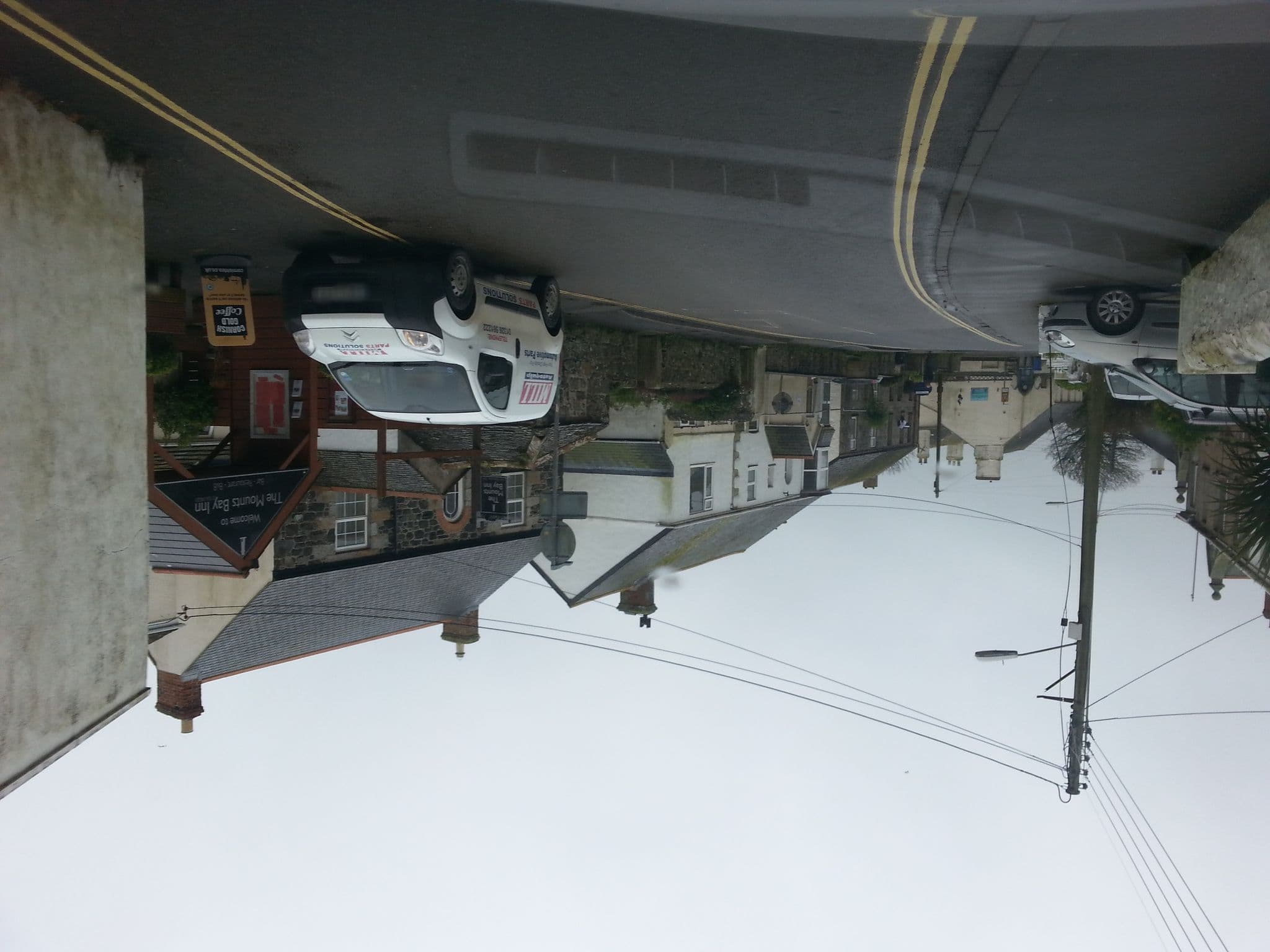 Street view near The Mounts Bay Inn, Mullion — © adam2 (CC BY-SA · Mapillary)
