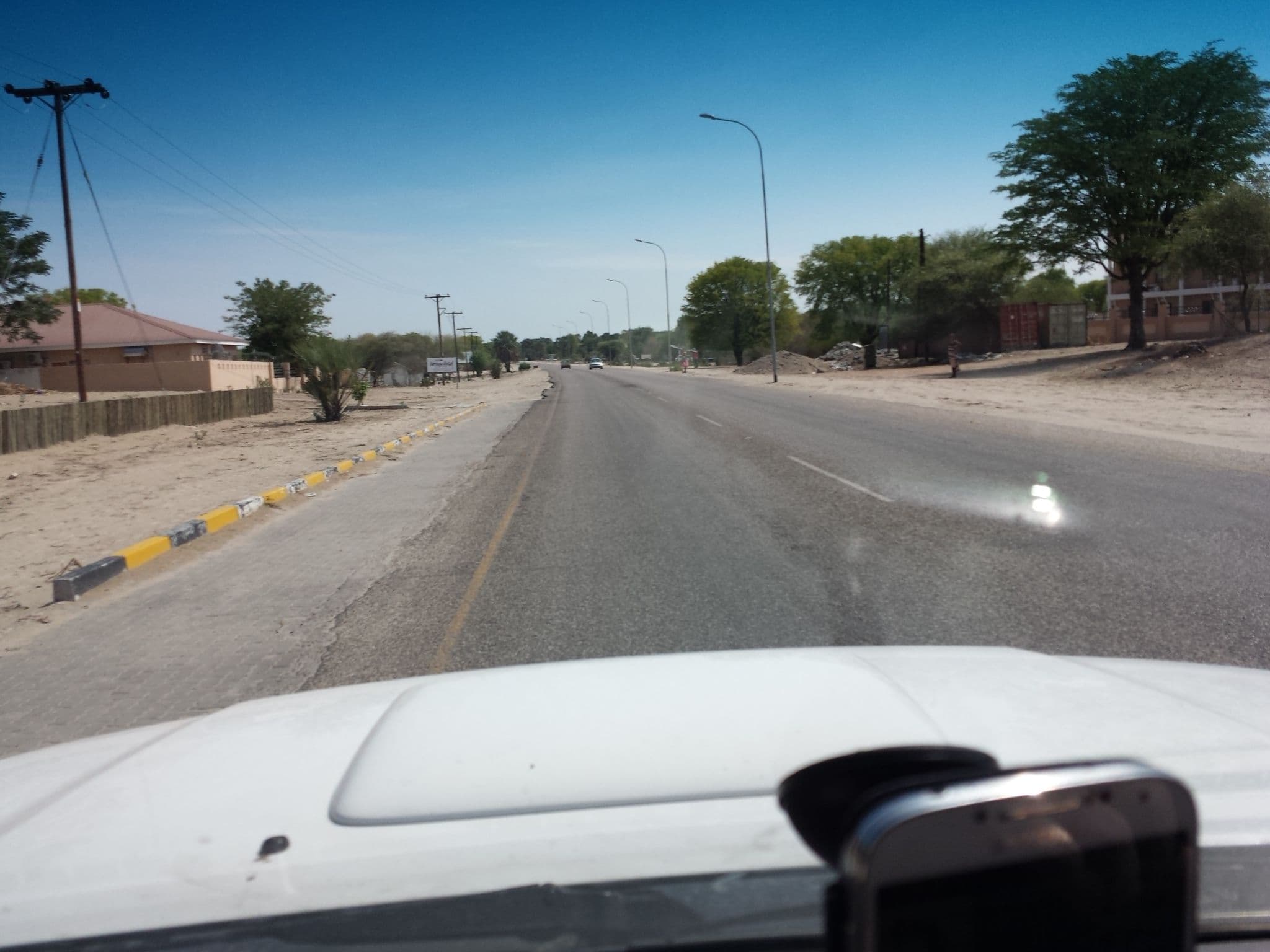 Street view near Madou Lodge, Maun