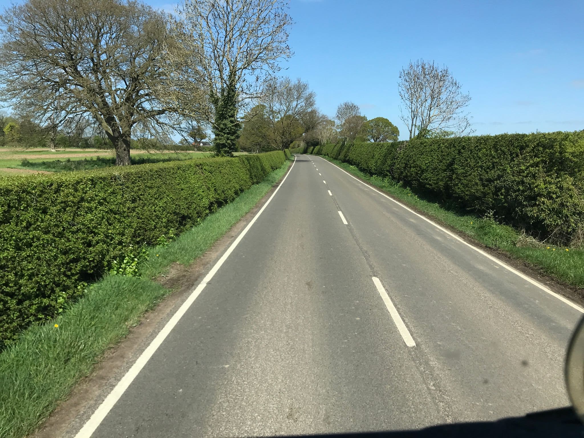 Street view near Mile House Barn Bed & Breakfast, Nantwich — © ricorico (CC BY-SA · Mapillary)