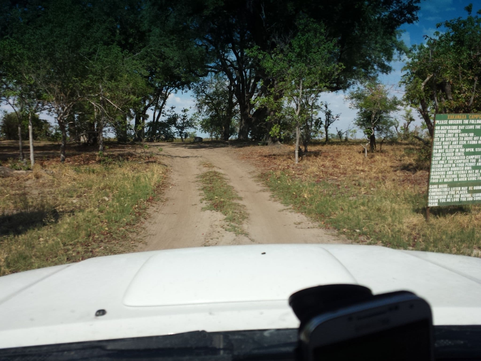 Street view near XA-3, Maun