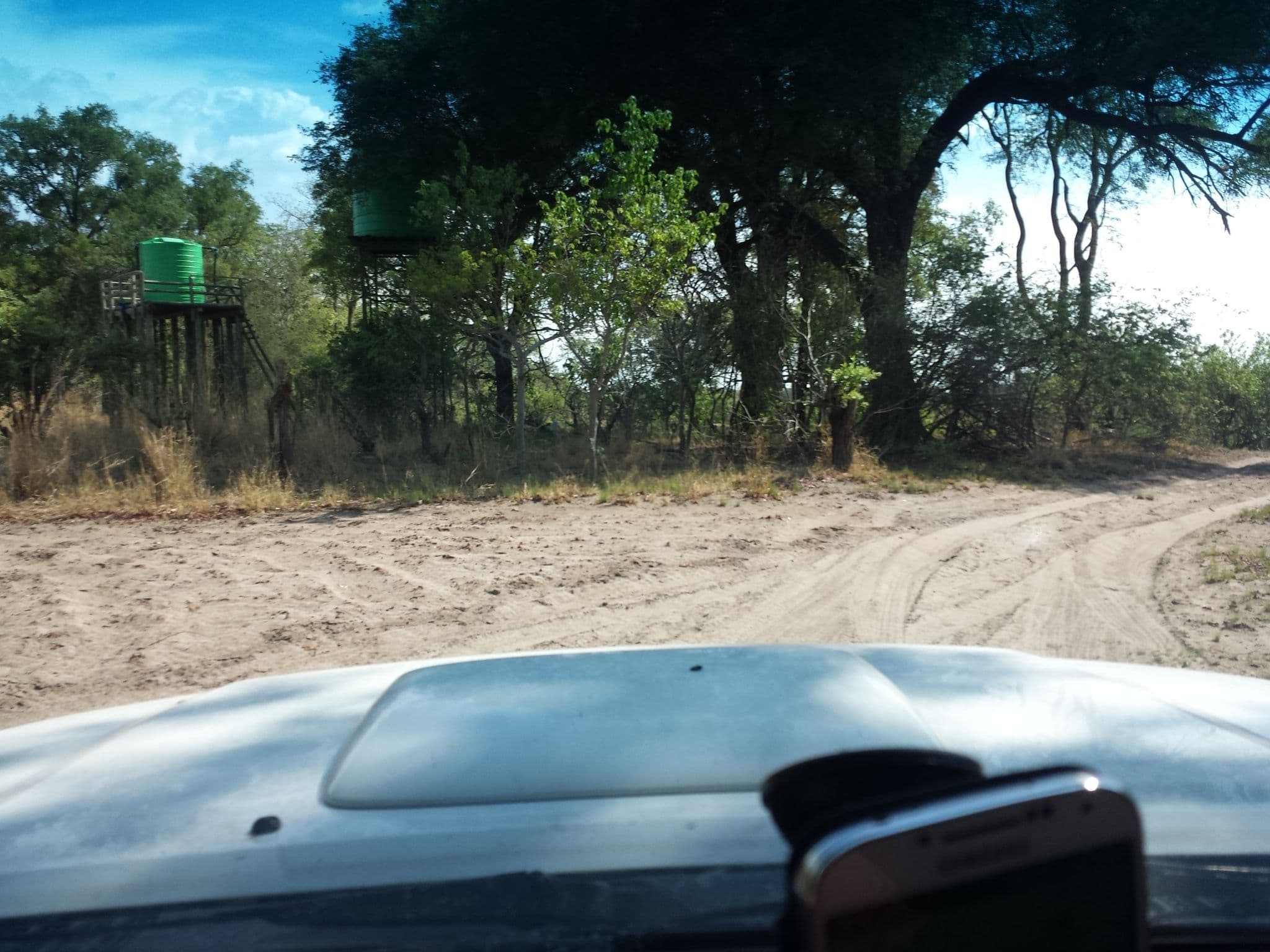 Street view near XA-reserve, Maun