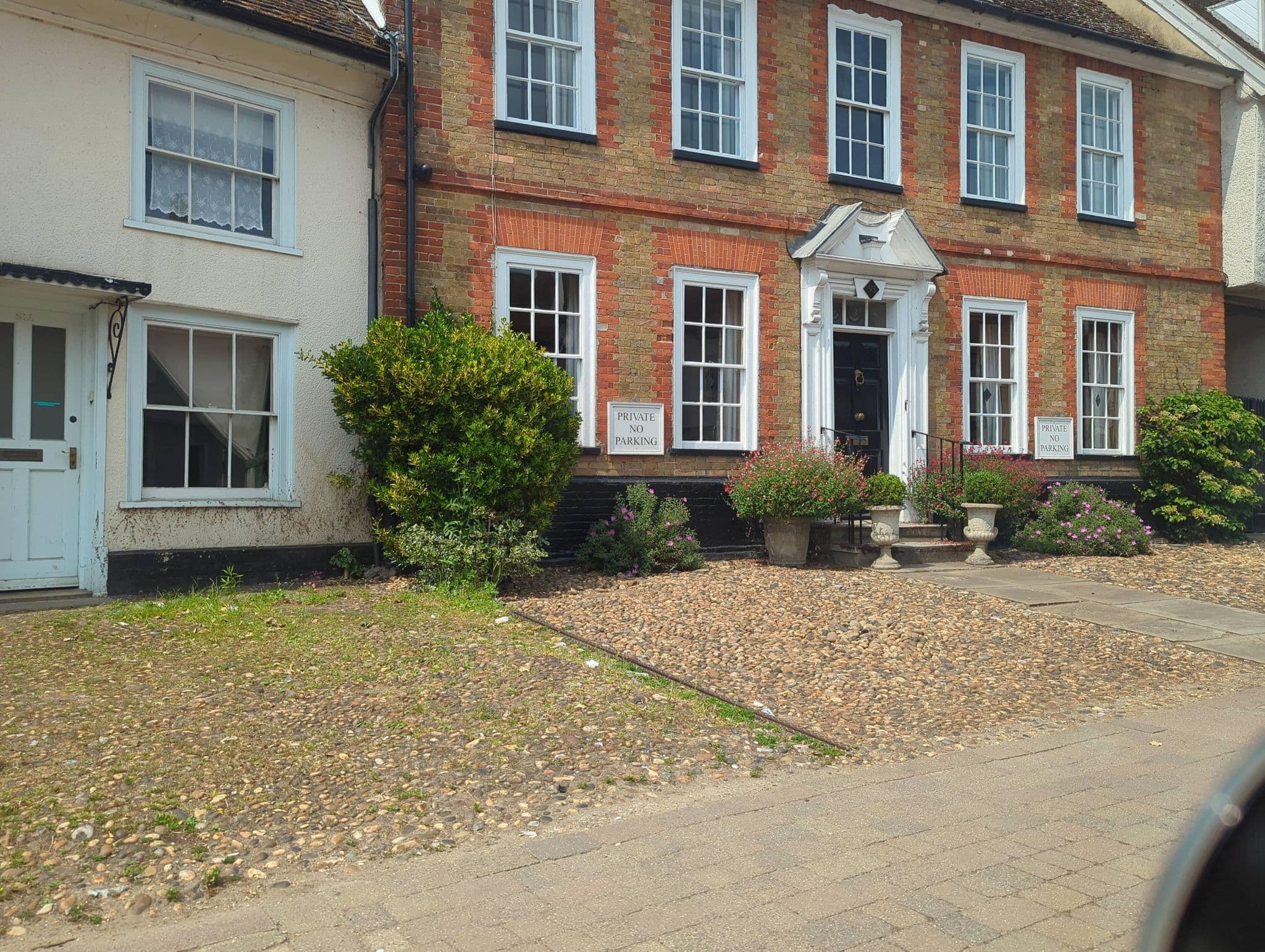 Street view near Woodward Cottage, Needham Market — © IpswichEdits (CC BY-SA · Mapillary)