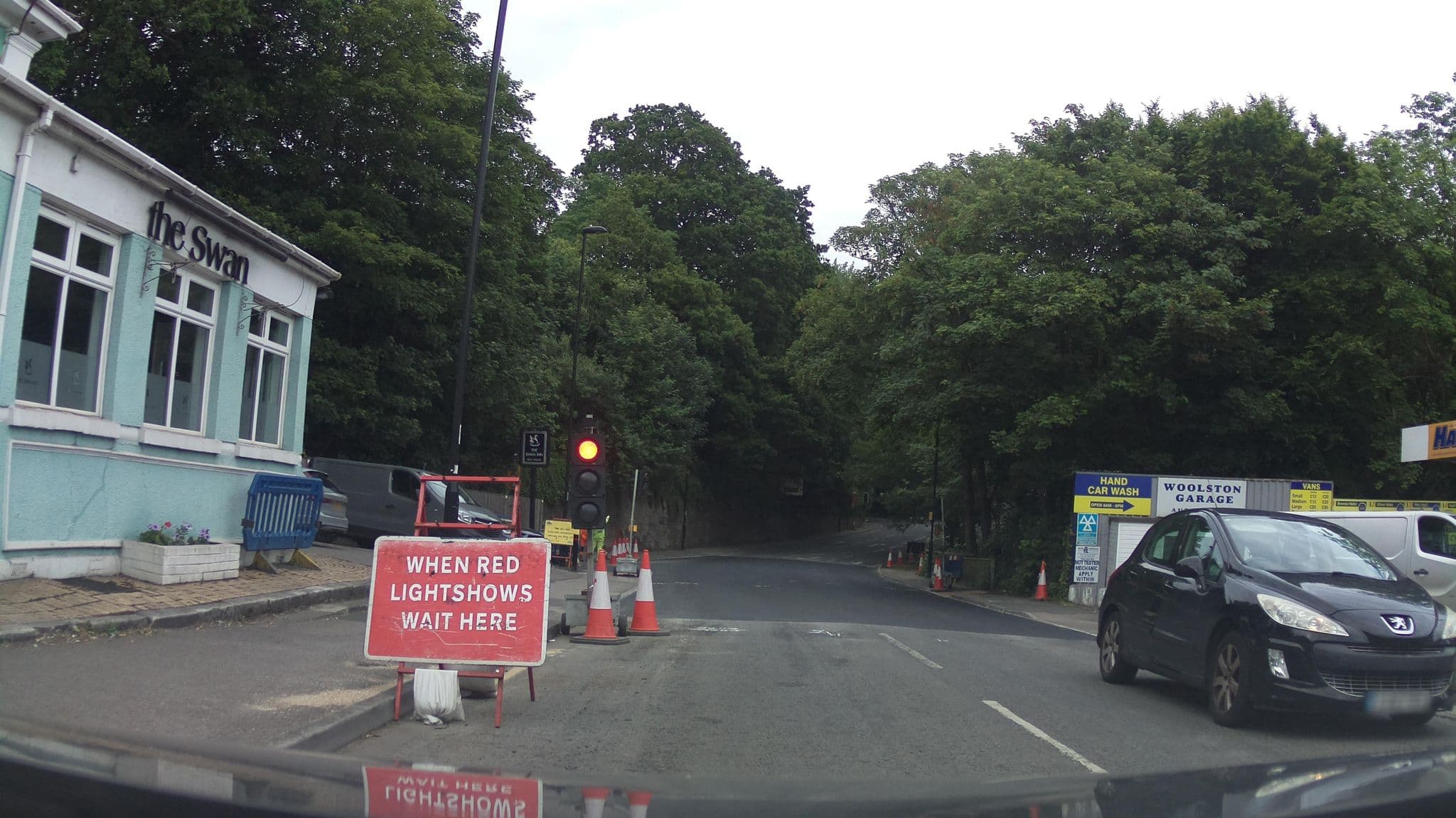 Street view near The Swan Inn, Woolston — © southglos (CC BY-SA · Mapillary)