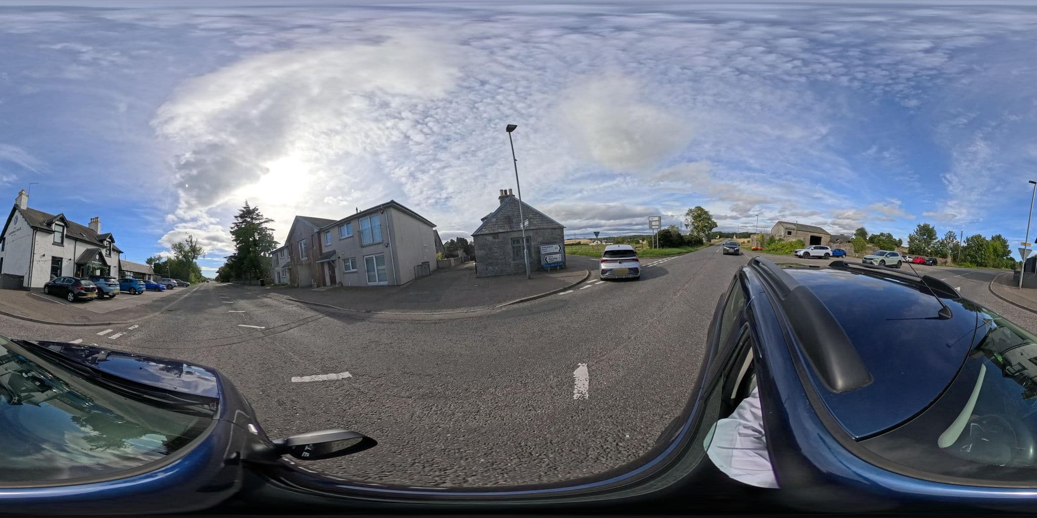Street view near Newmachar Hotel (opp), Newmacher — © coetserw (CC BY-SA · Mapillary)