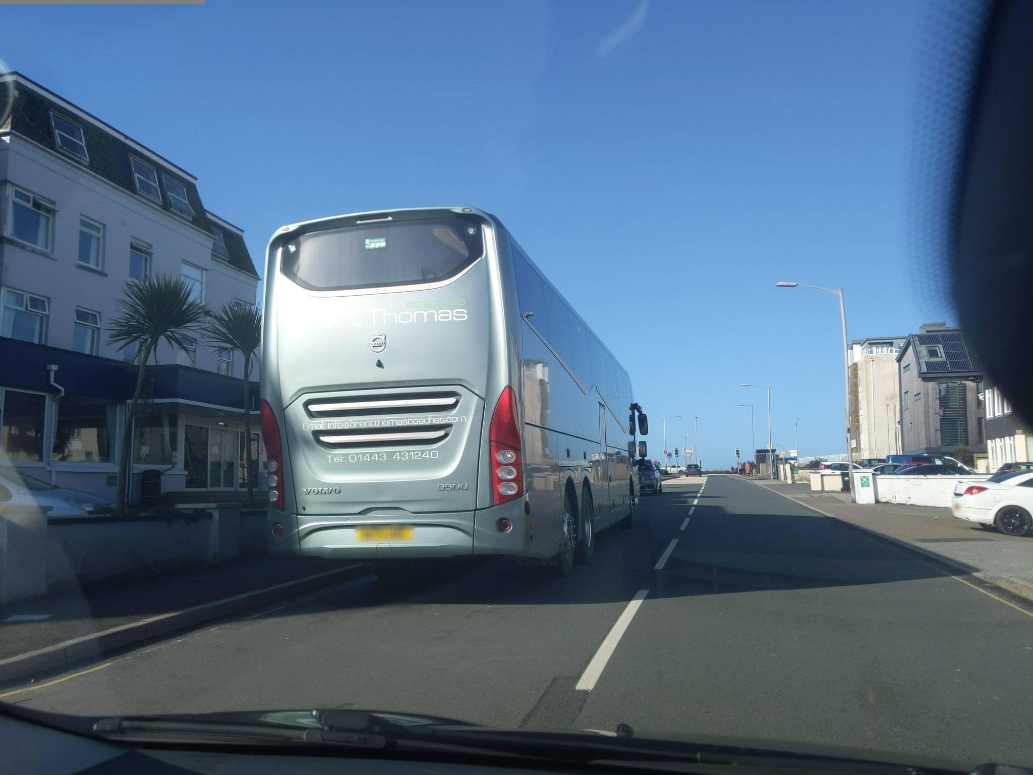 Street view near Barrowfield Hotel, Newquay