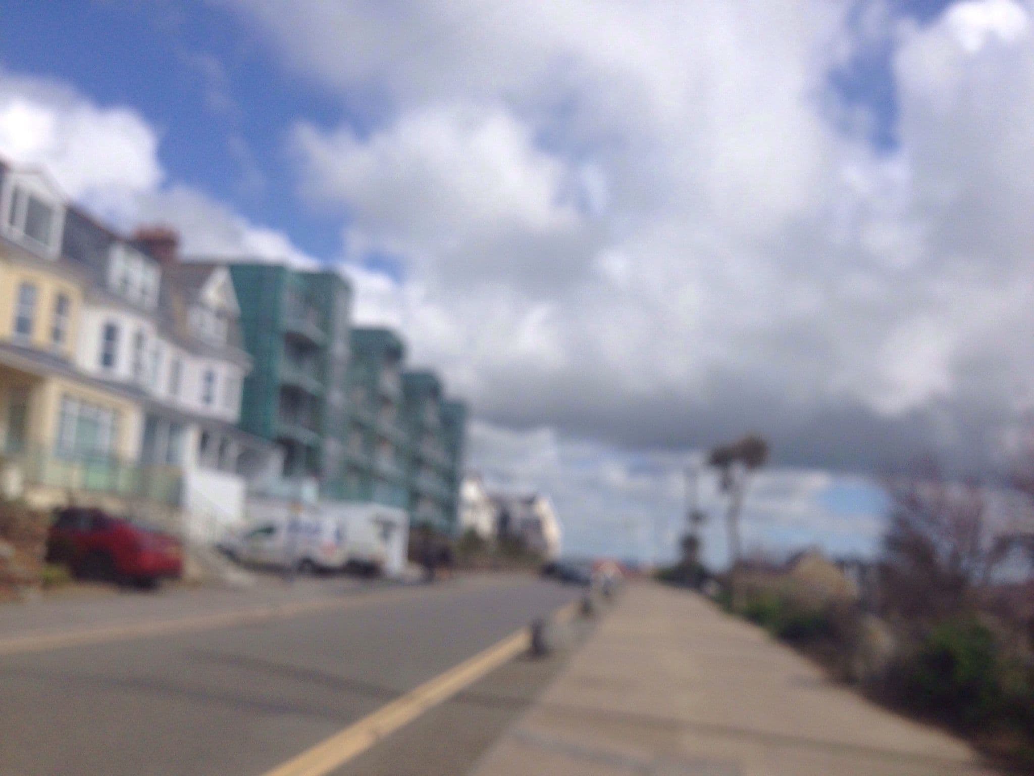 Street view near Oceanside Hotel, Newquay