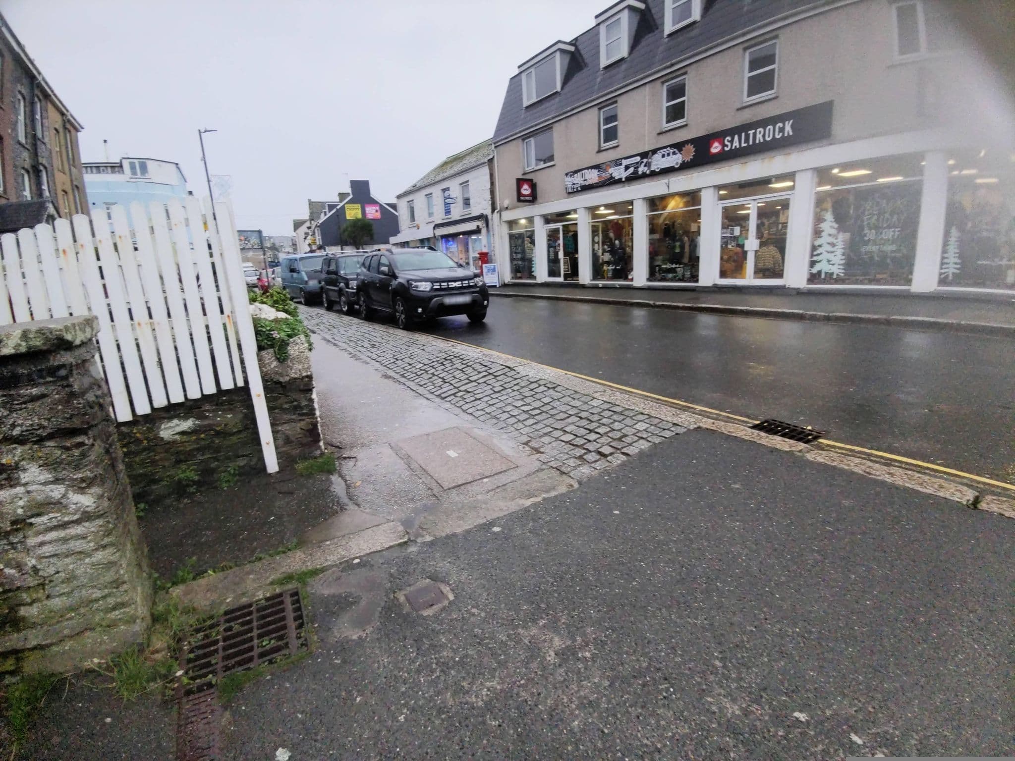 Street view near Seashells Guest House, Newquay