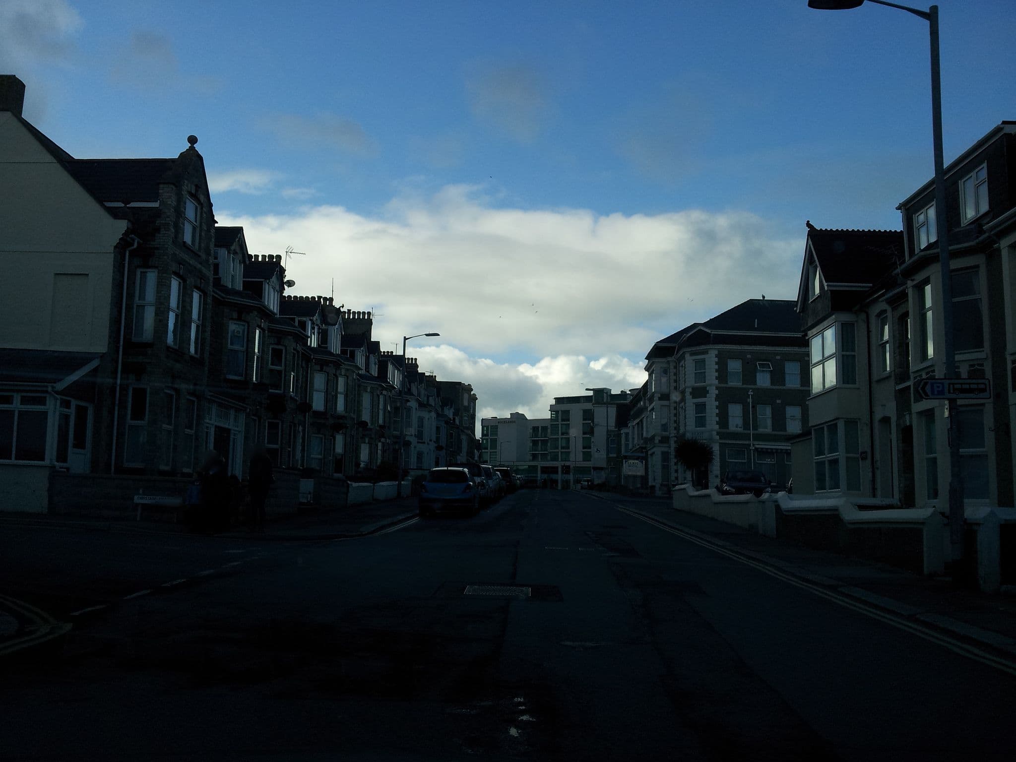 Street view near Holmwood Guest House, Newquay