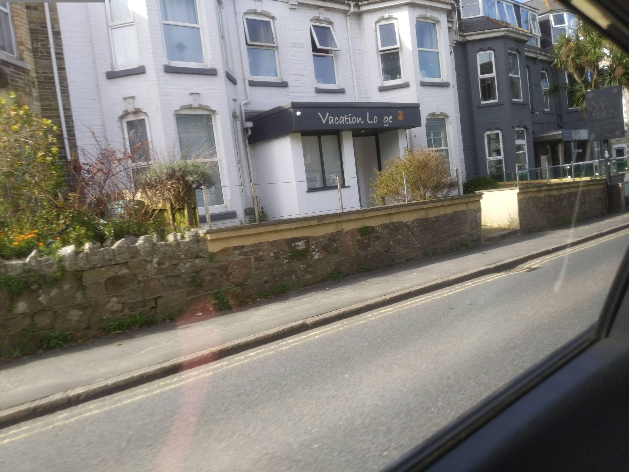Street view near Invernook Hotel, Newquay