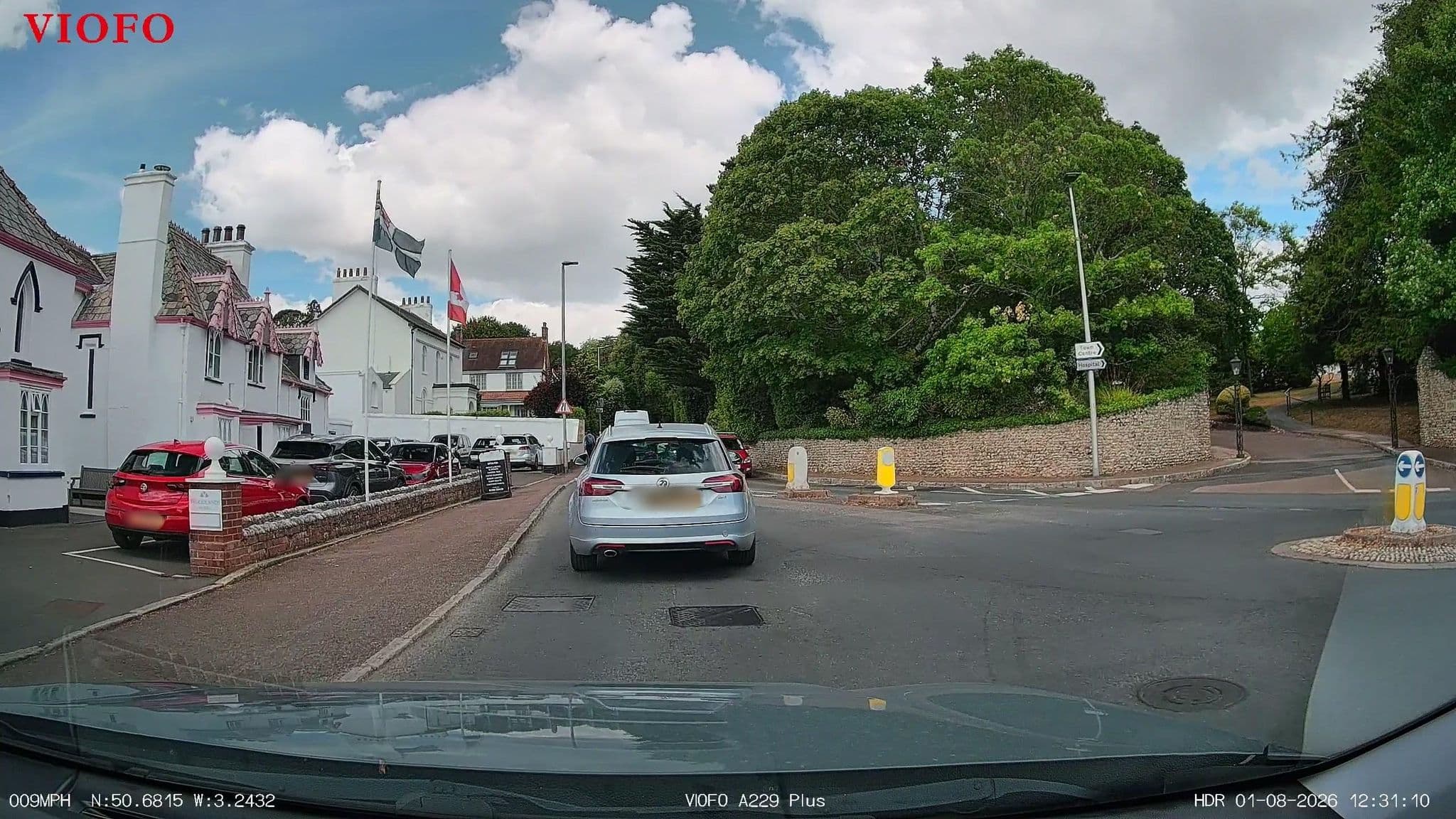 Street view near Woodlands Hotel Sidmouth, Sidmouth — © RyanBush (CC BY-SA · Mapillary)