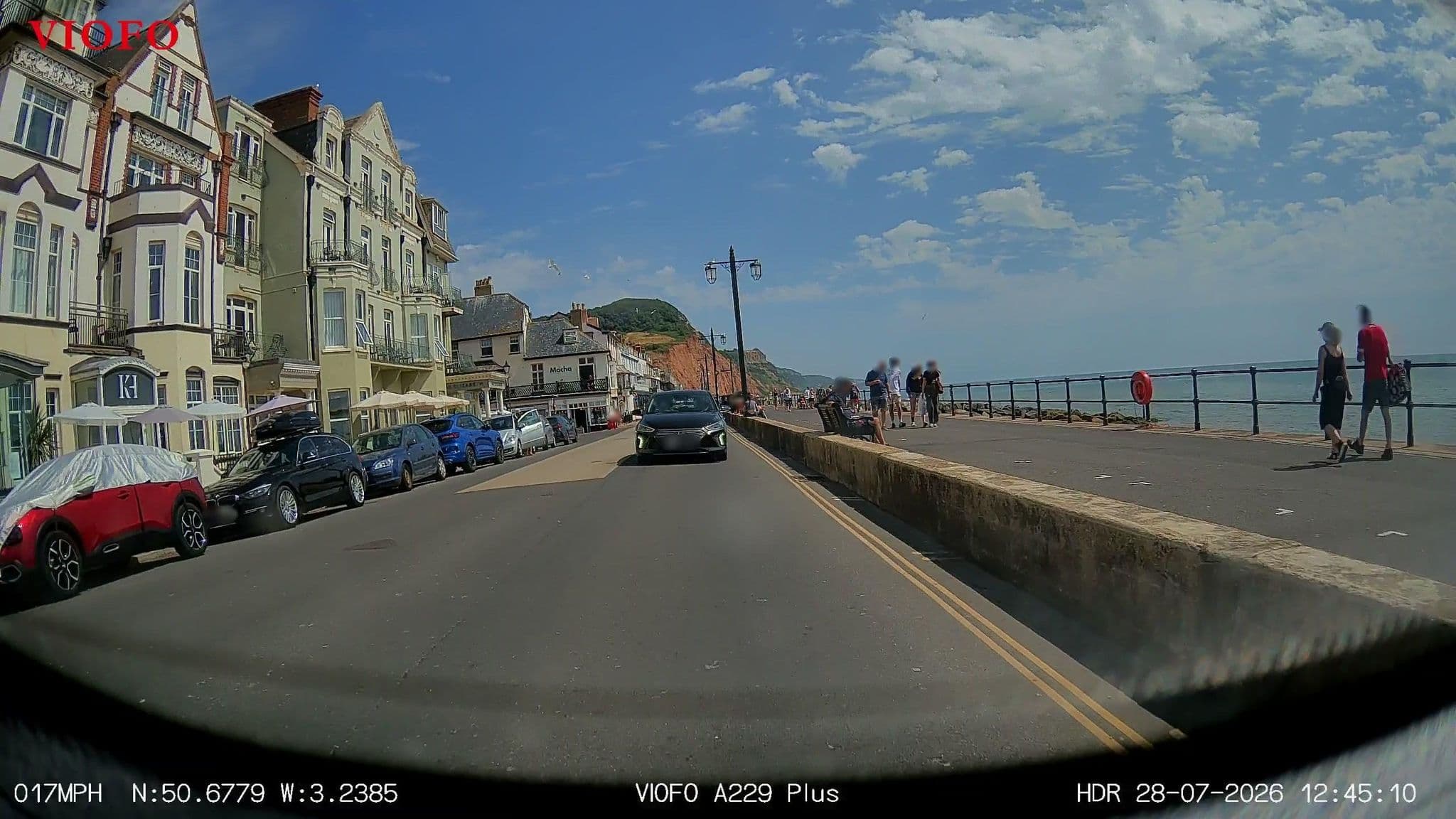 Street view near Kingswood Hotel, Sidmouth — © RyanBush (CC BY-SA · Mapillary)