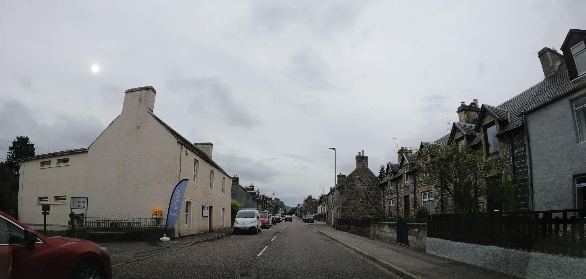 Street view near Kingussie B and B, Kingussie — © hobgoblin (CC BY-SA · Mapillary)