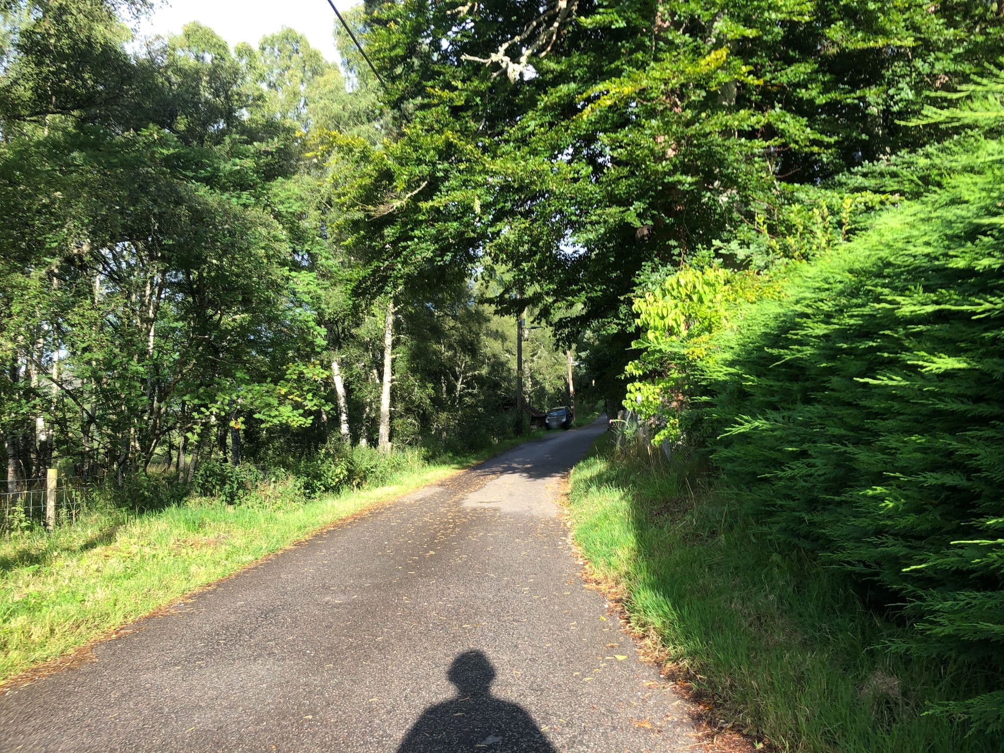 Street view near Alder Lodge Guest House, Newtonmore — © drnoble (CC BY-SA · Mapillary)