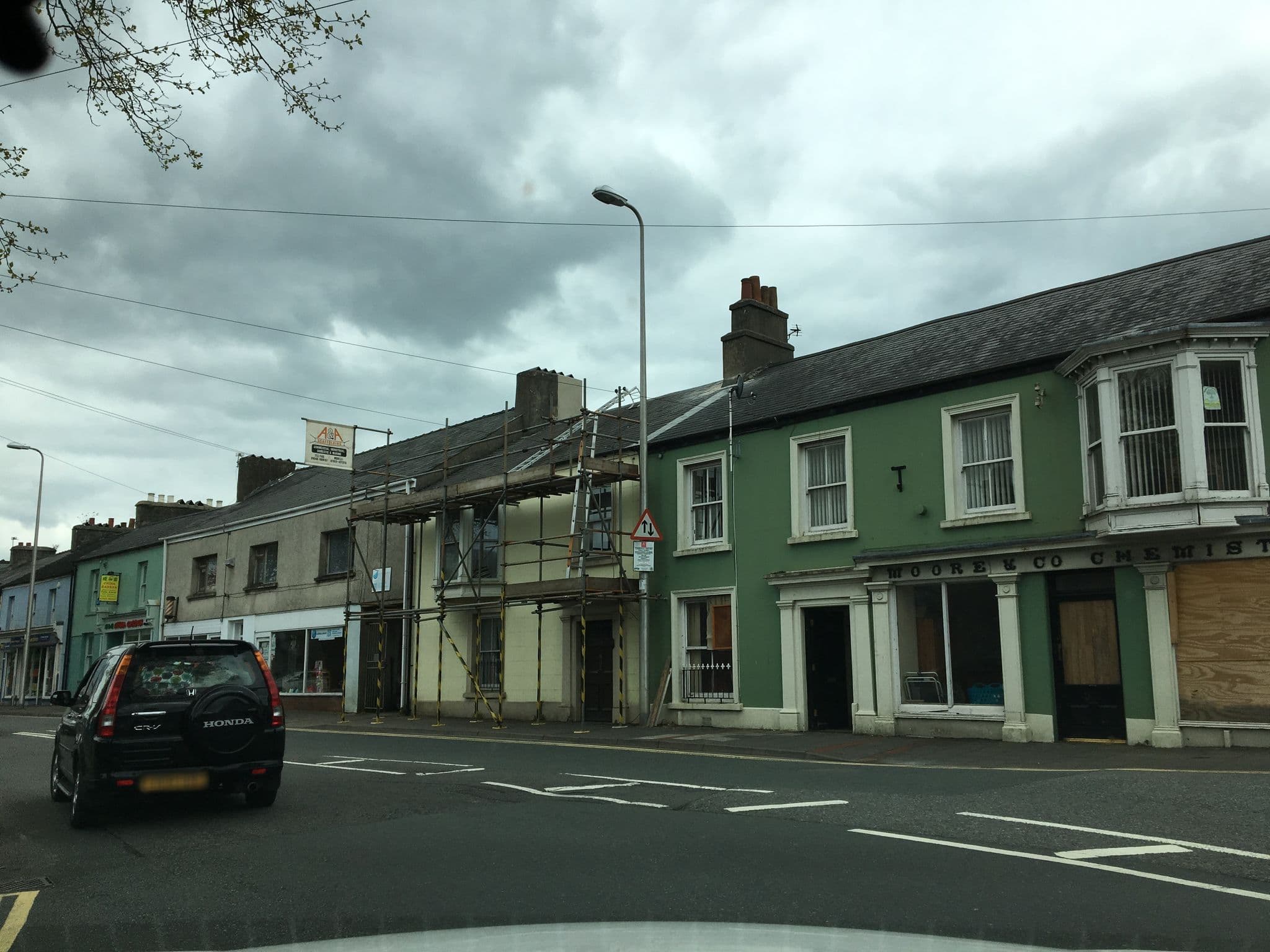 Street view near The White Hart, Pembroke Dock — © wibbit (CC BY-SA · Mapillary)
