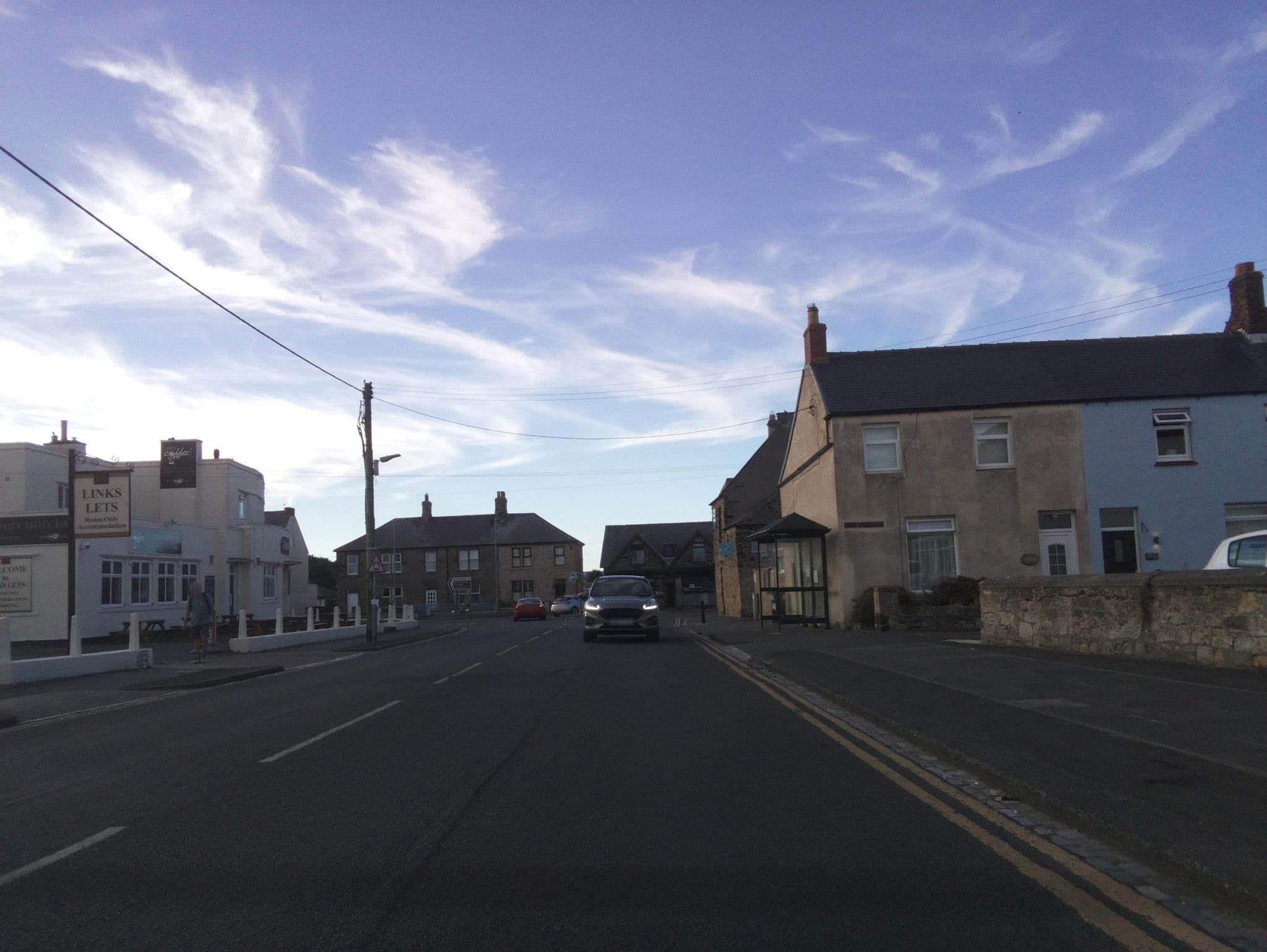Street view near 2 Bed Cottage in Seahouses, Seahouses — © southglos (CC BY-SA · Mapillary)