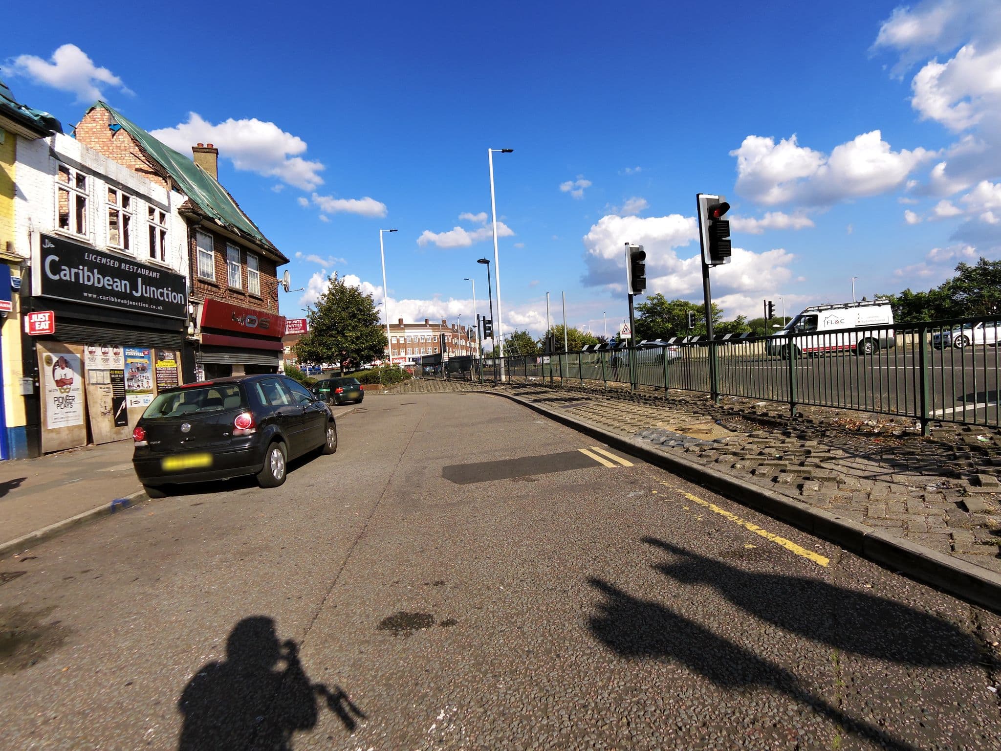 Street view near Paragraph Palmers Green, Southgate — © smsm1 (CC BY-SA · Mapillary)