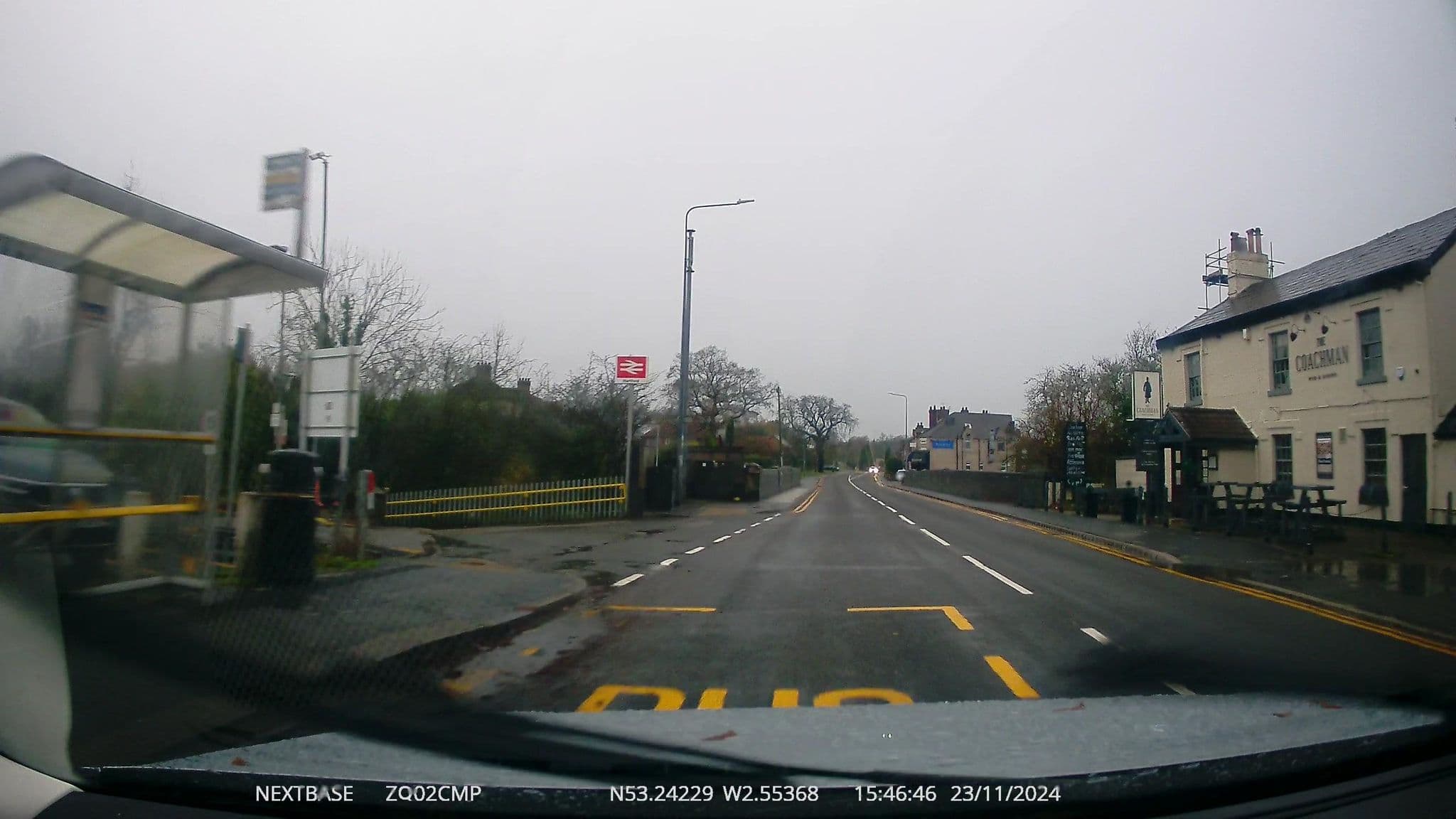 Street view near The Coachman Hartford, Weaverham — © mapillarygelec (CC BY-SA · Mapillary)