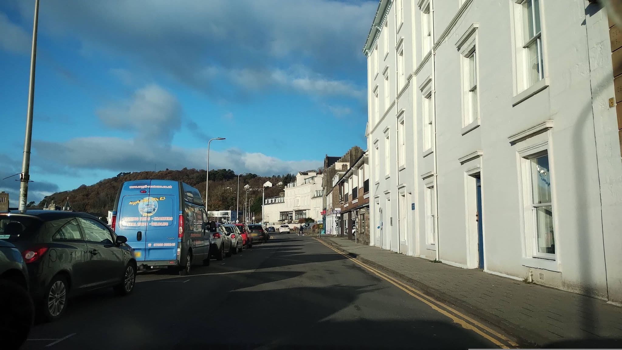 Street view near The Regent Hotel, Oban