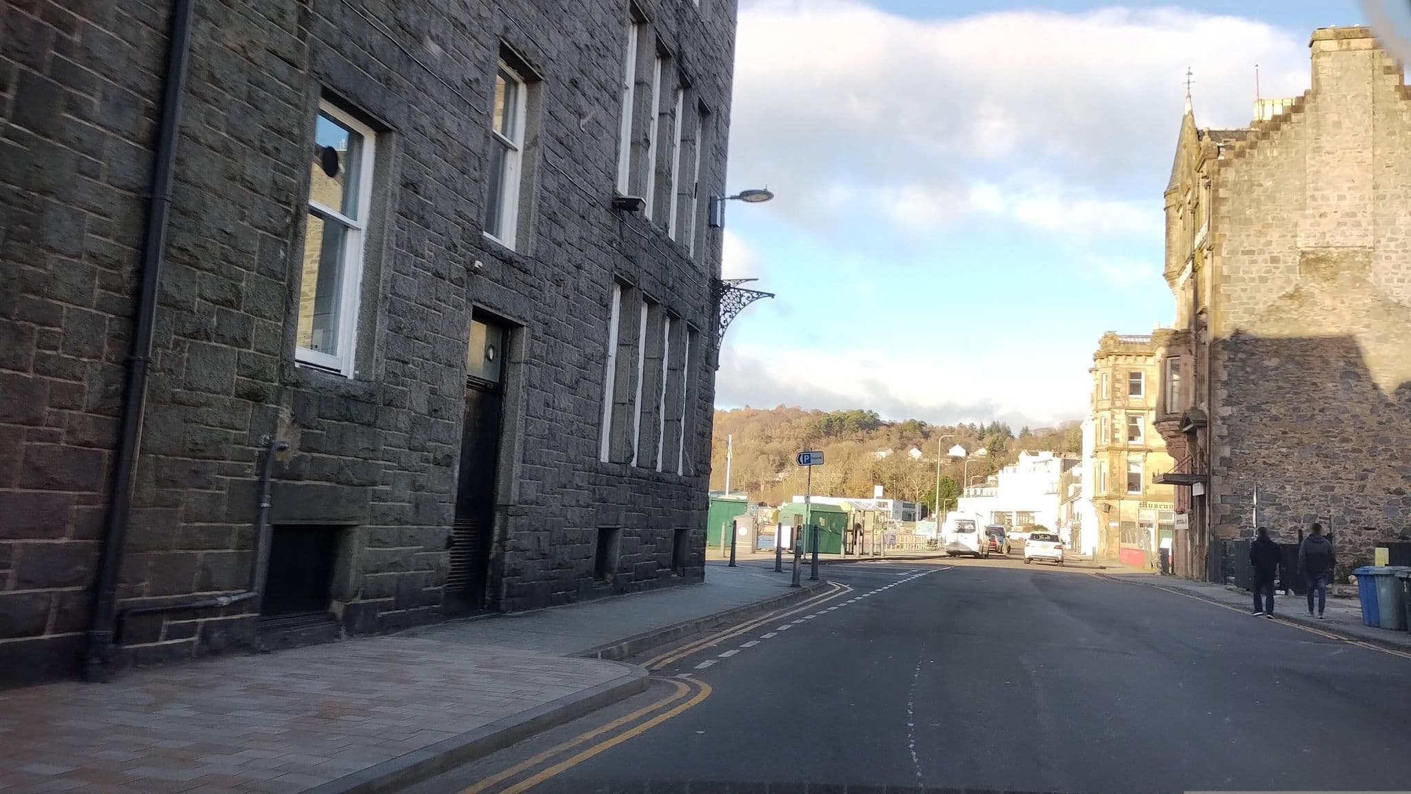 Street view near The Oban Inn, Oban