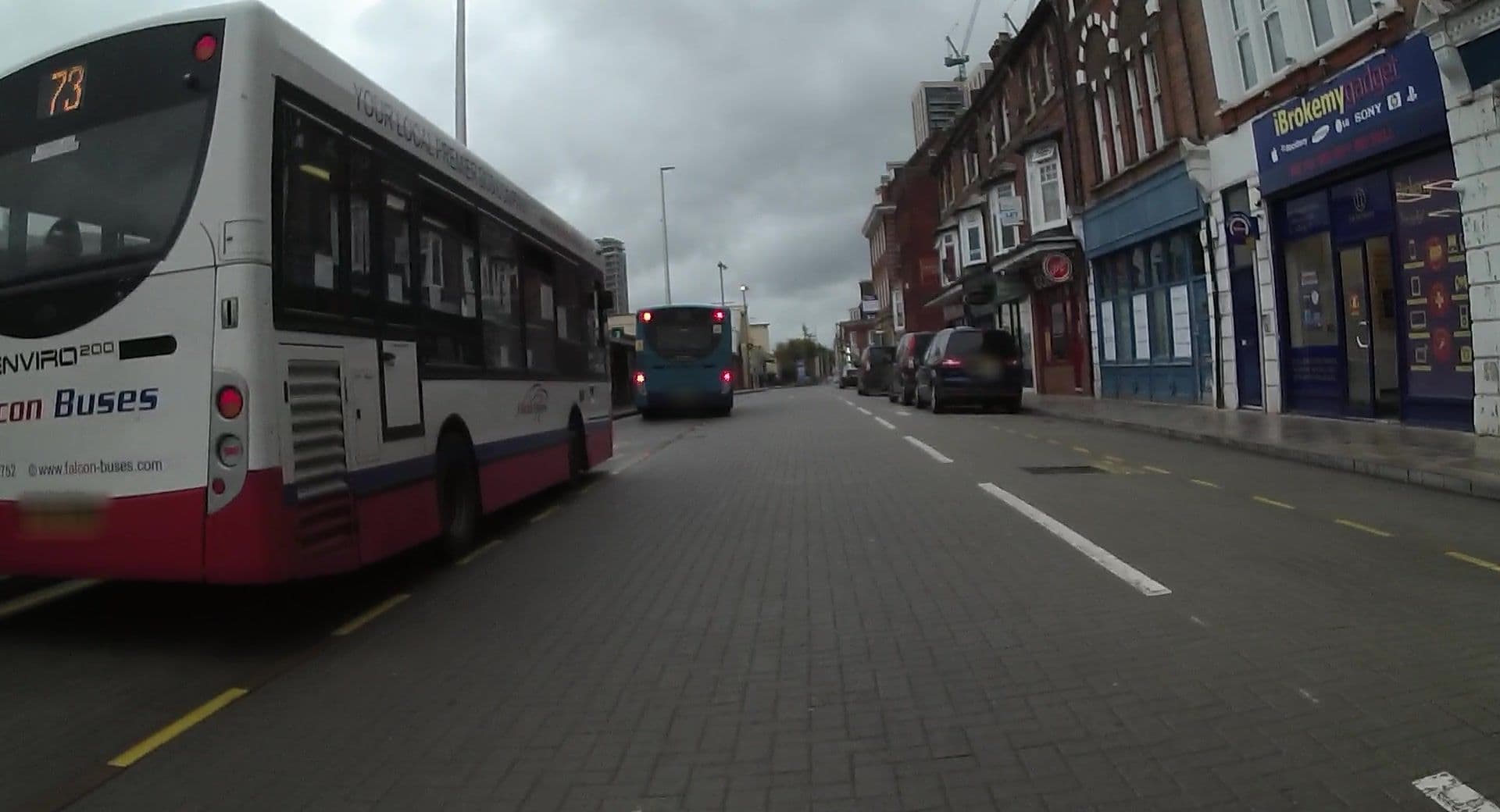 Street view near Made In Sud, Woking — © jpennycook (CC BY-SA · Mapillary)