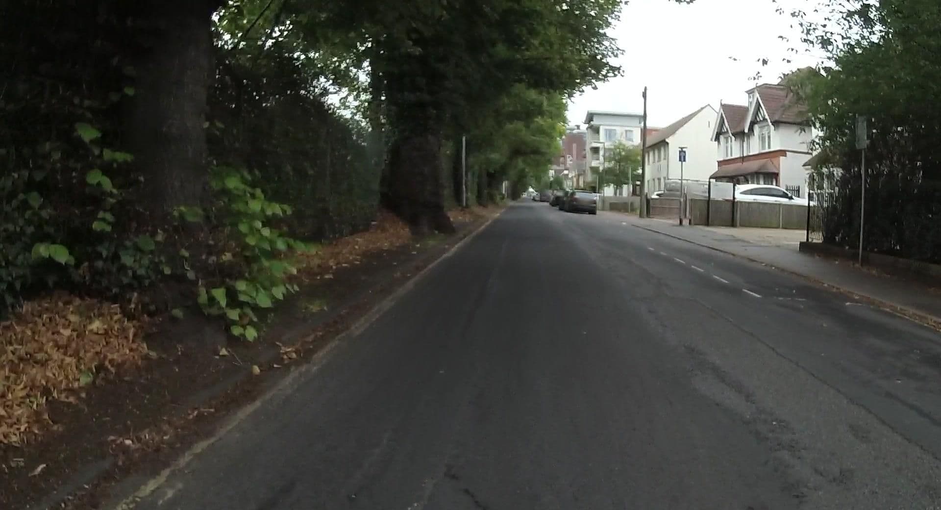 Street view near Maybury Lodge Hotel, Woking — © jpennycook (CC BY-SA · Mapillary)