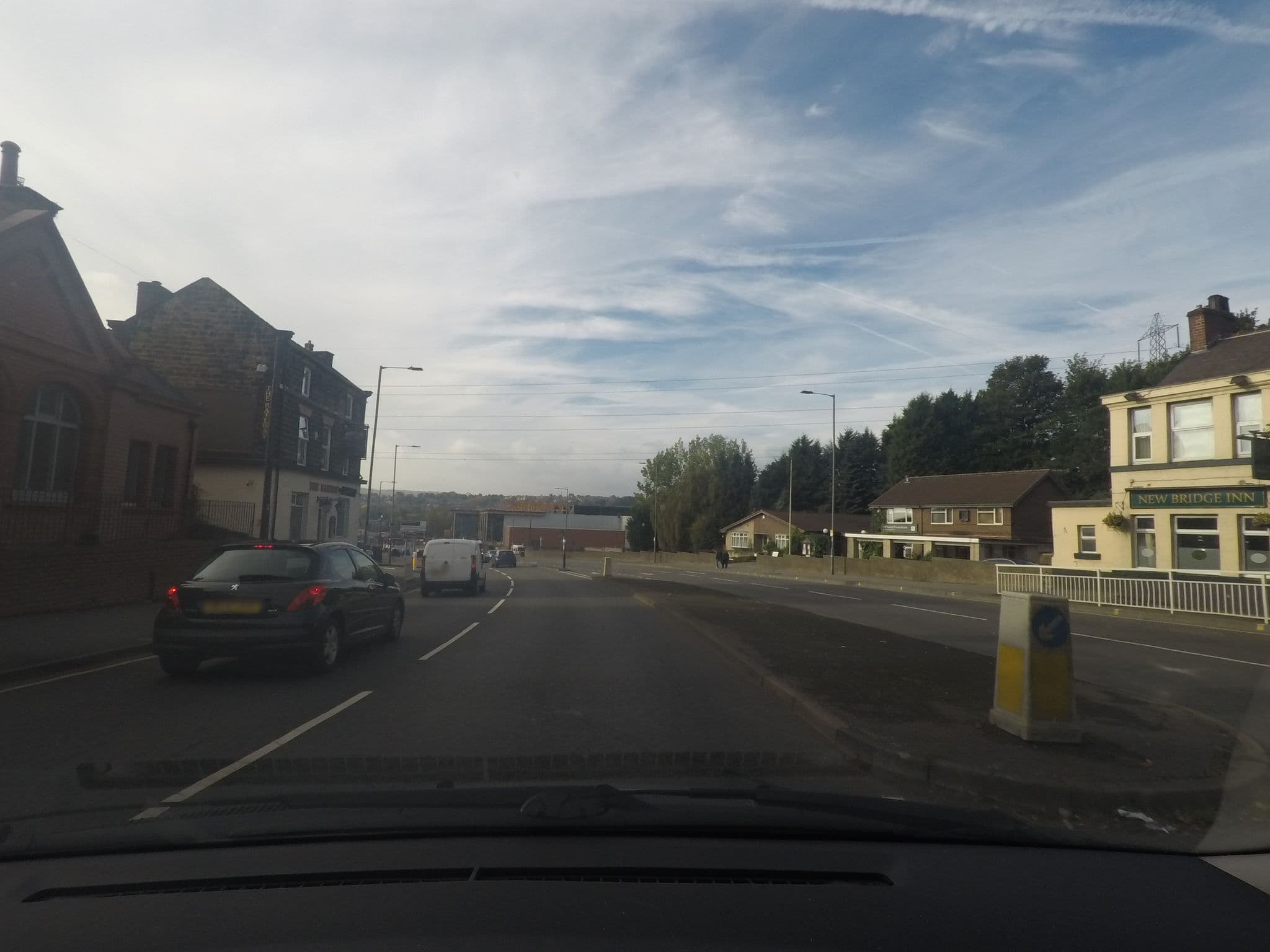 Street view near Railway Hotel, Oughtibridge — © lamaar639 (CC BY-SA · Mapillary)