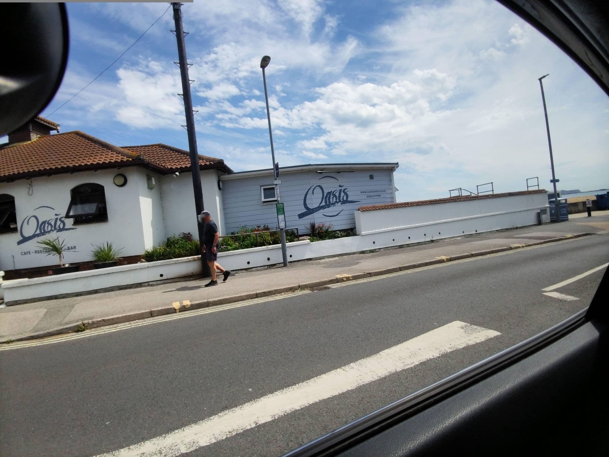 Street view near Beachside Cottage, Overcombe — © WaggyDog (CC BY-SA · Mapillary)